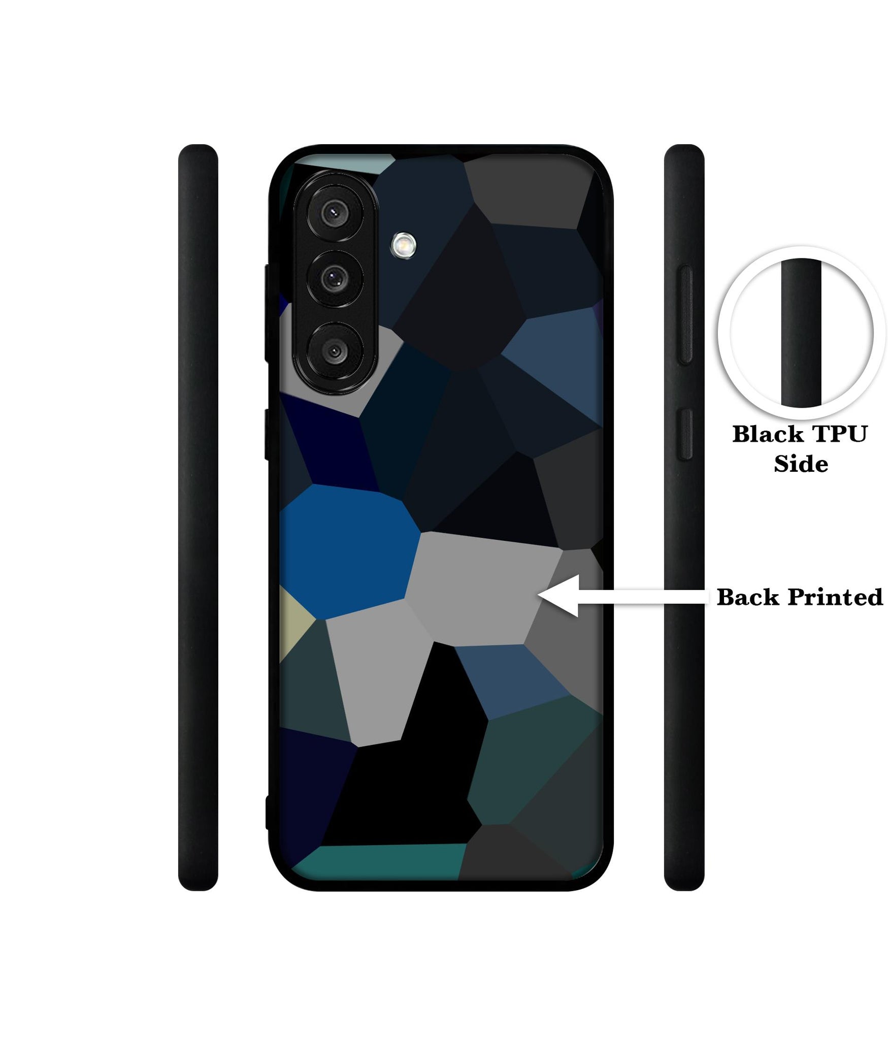 Mathematical Shape Designer 2D Printed Back Case Cover for Samsung Galaxy M56 5G / F56 5G