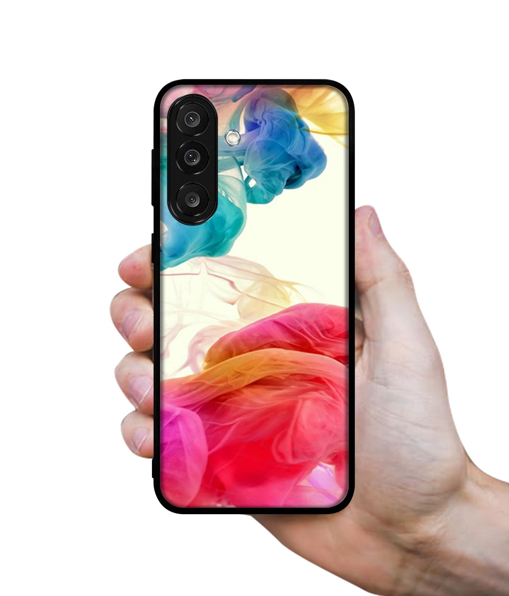 Colored Smoke Designer 2D Printed Back Case Cover for Samsung Galaxy M56 5G / F56 5G