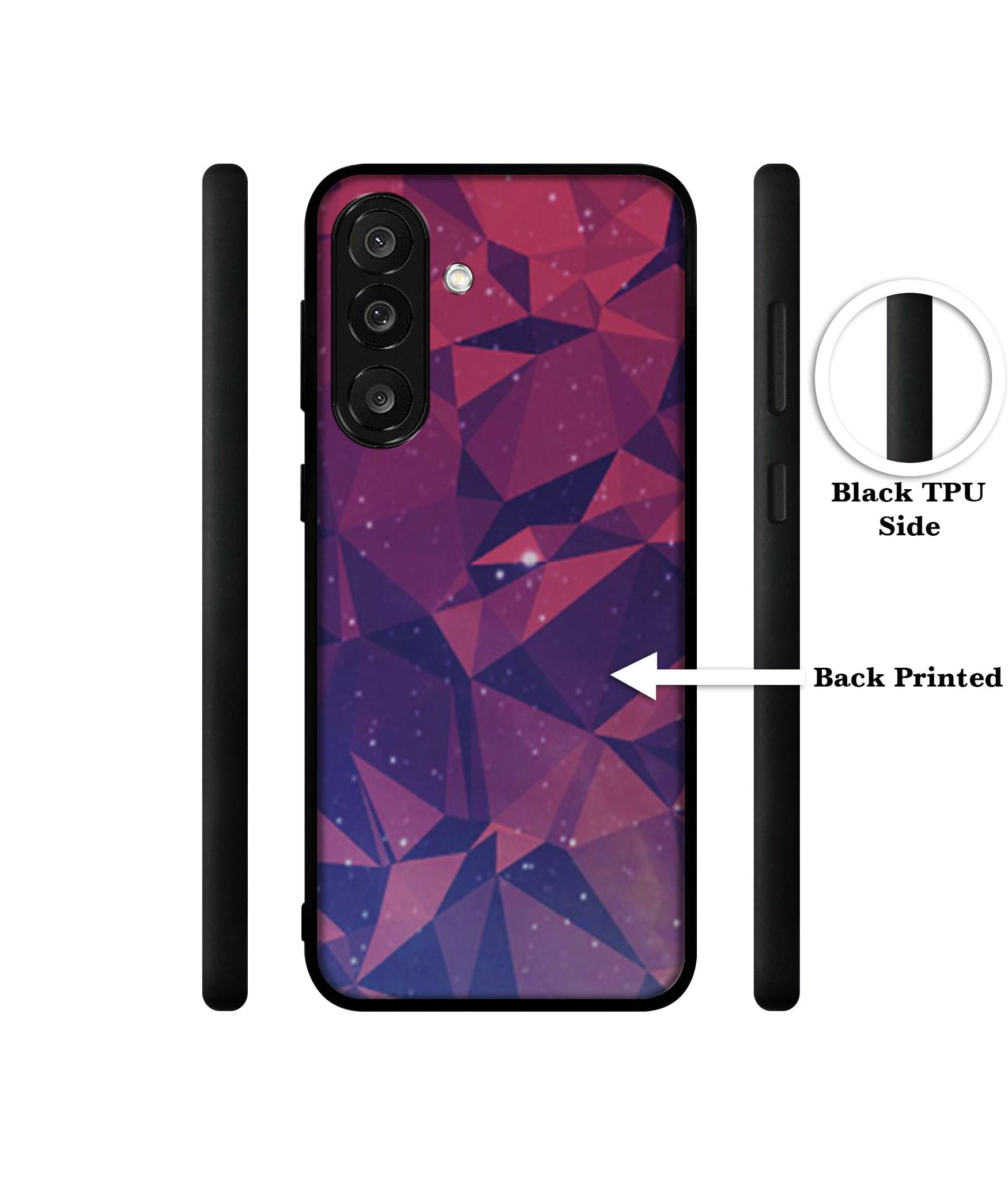 Bad Color Shape Designer 2D Printed Back Case Cover for Samsung Galaxy M56 5G / F56 5G