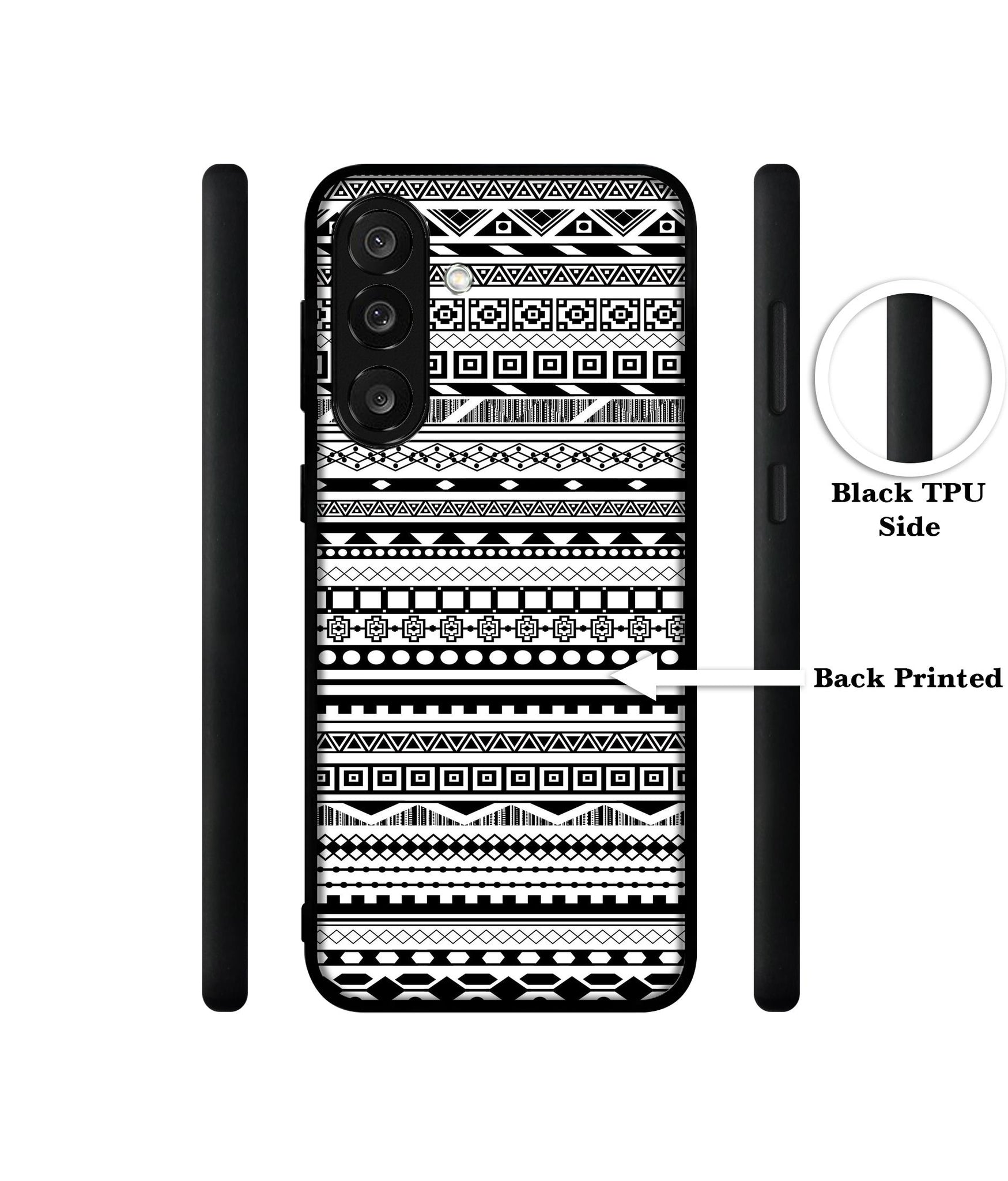 Black & White Patterns Designer 2D Printed Back Case Cover for Samsung Galaxy M56 5G / F56 5G