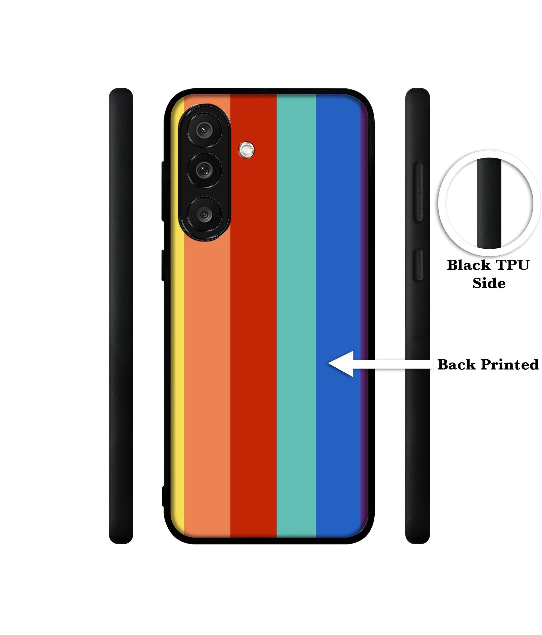 Rainbow Colors Designer 2D Printed Back Case Cover for Samsung Galaxy M56 5G / F56 5G