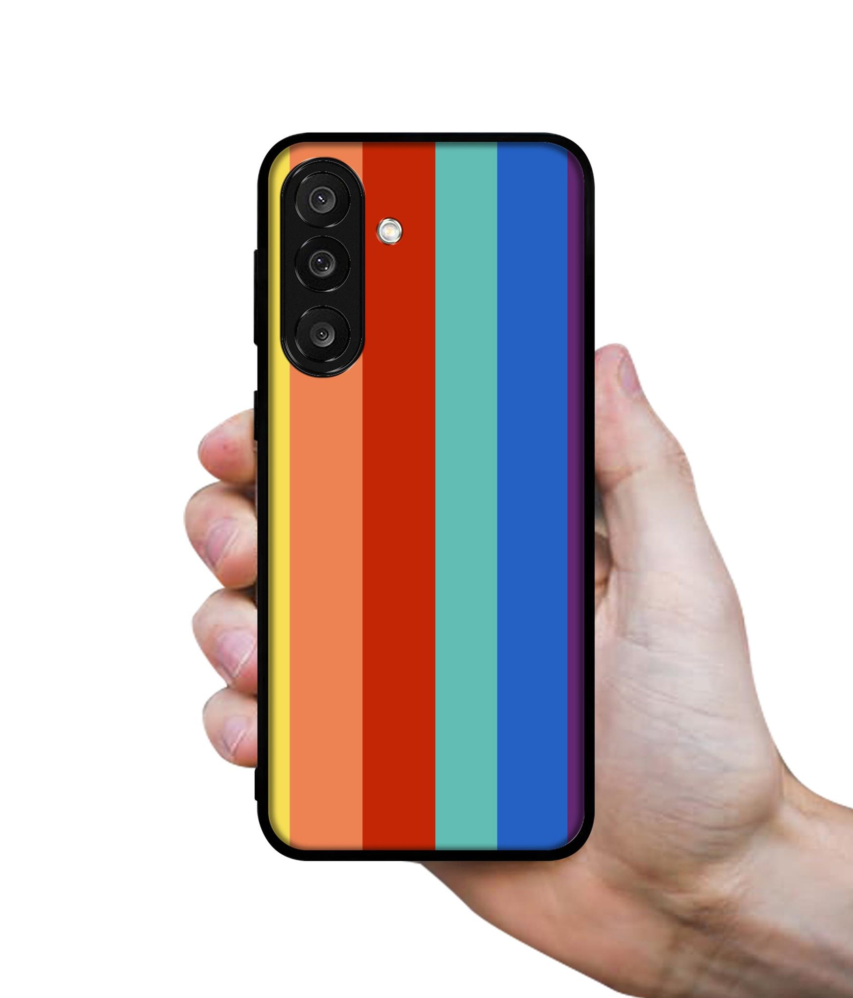 Rainbow Colors Designer 2D Printed Back Case Cover for Samsung Galaxy M56 5G / F56 5G