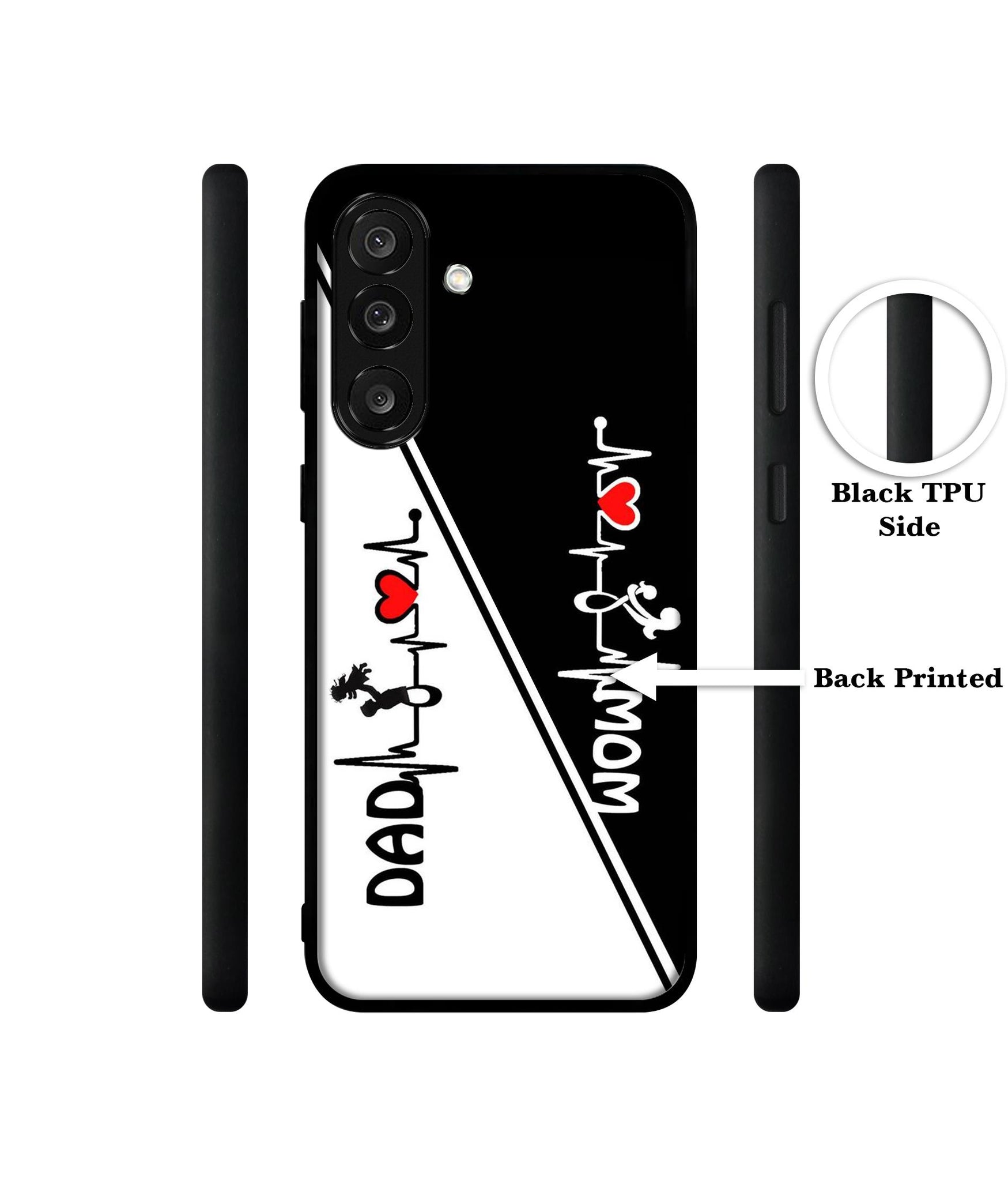 Mom and Dad Lover Designer 2D Printed Back Case Cover for Samsung Galaxy M56 5G / F56 5G