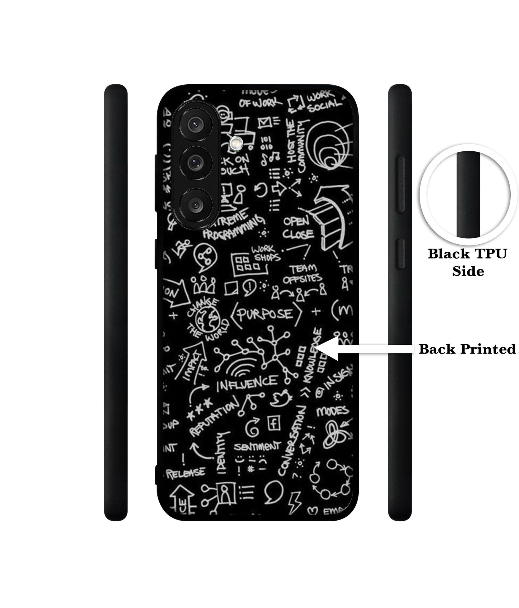 Formulas Designer 2D Printed Back Case Cover for Samsung Galaxy M56 5G / F56 5G