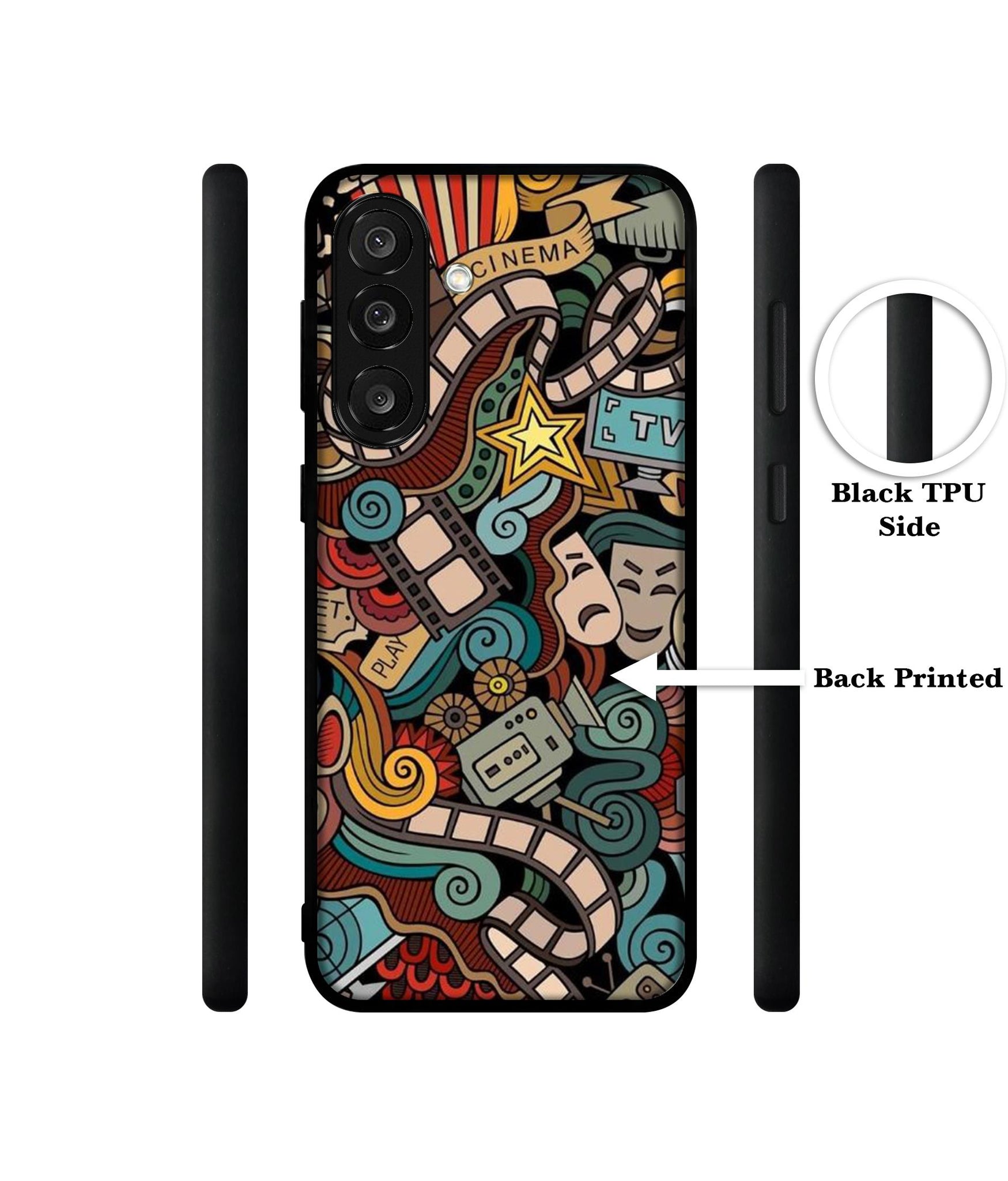 Movies Designer 2D Printed Back Case Cover for Samsung Galaxy M56 5G / F56 5G