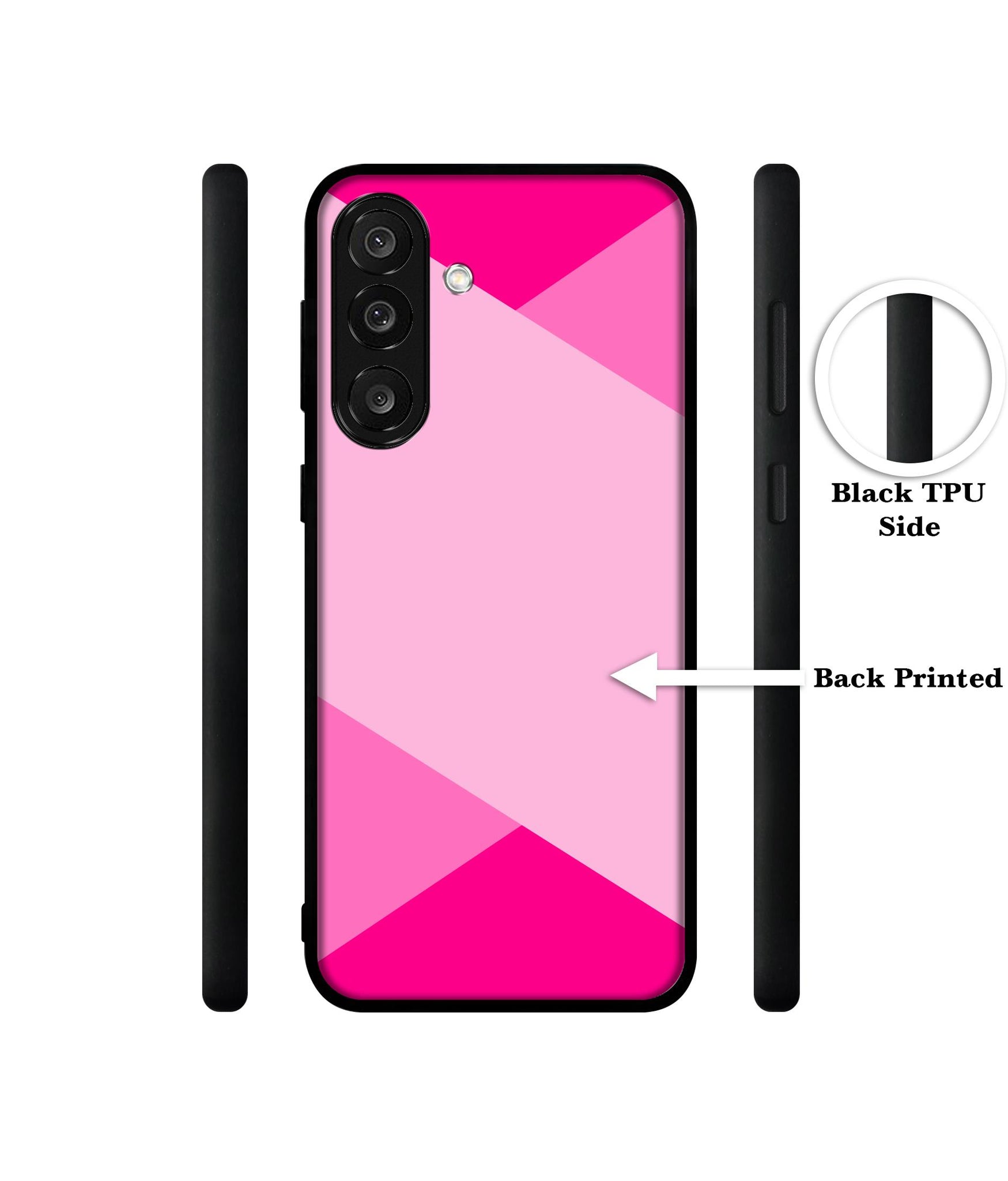 Pink Cross Vector Designer 2D Printed Back Case Cover for Samsung Galaxy M56 5G / F56 5G