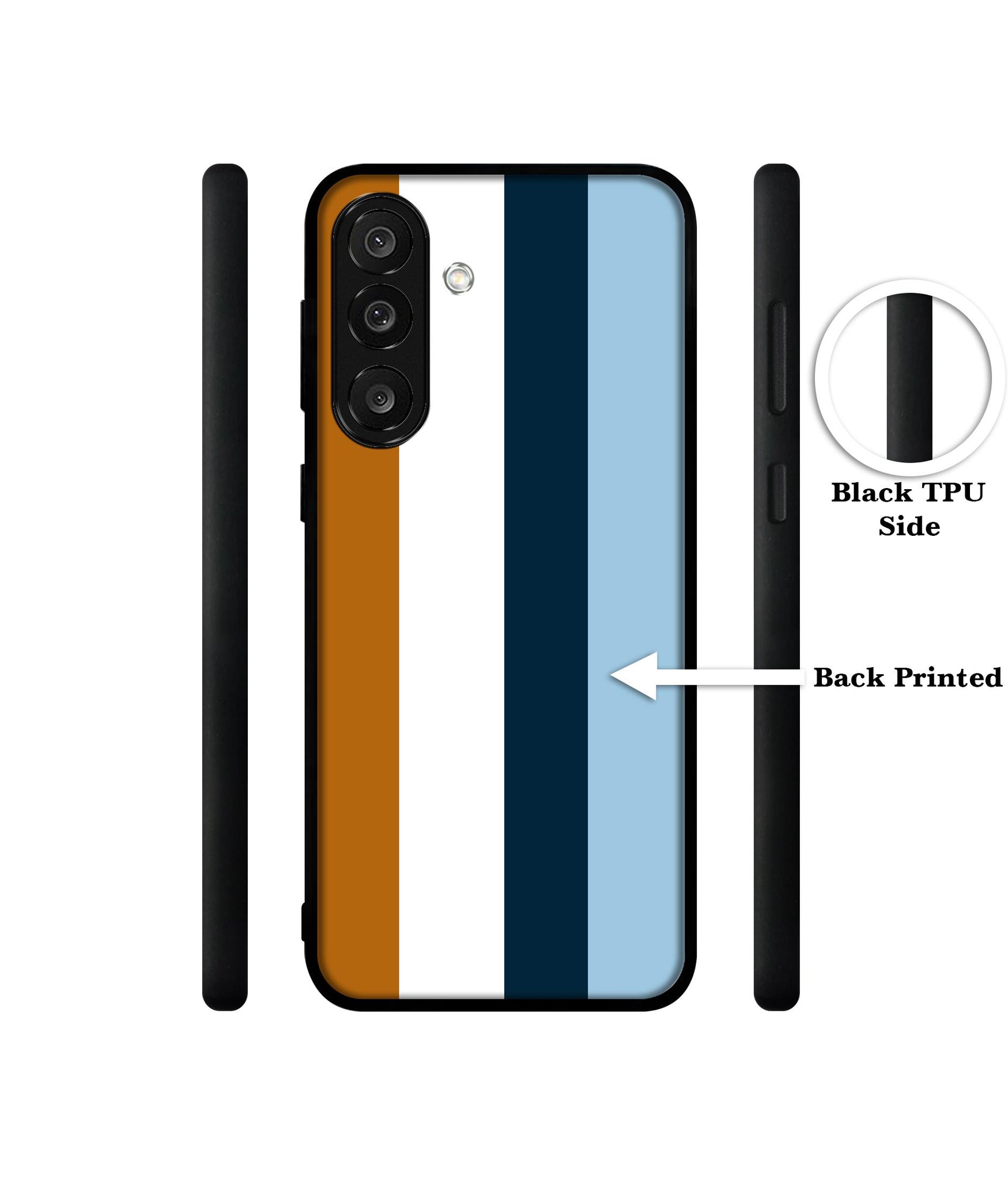 Color Stripes Designer 2D Printed Back Case Cover for Samsung Galaxy M56 5G / F56 5G