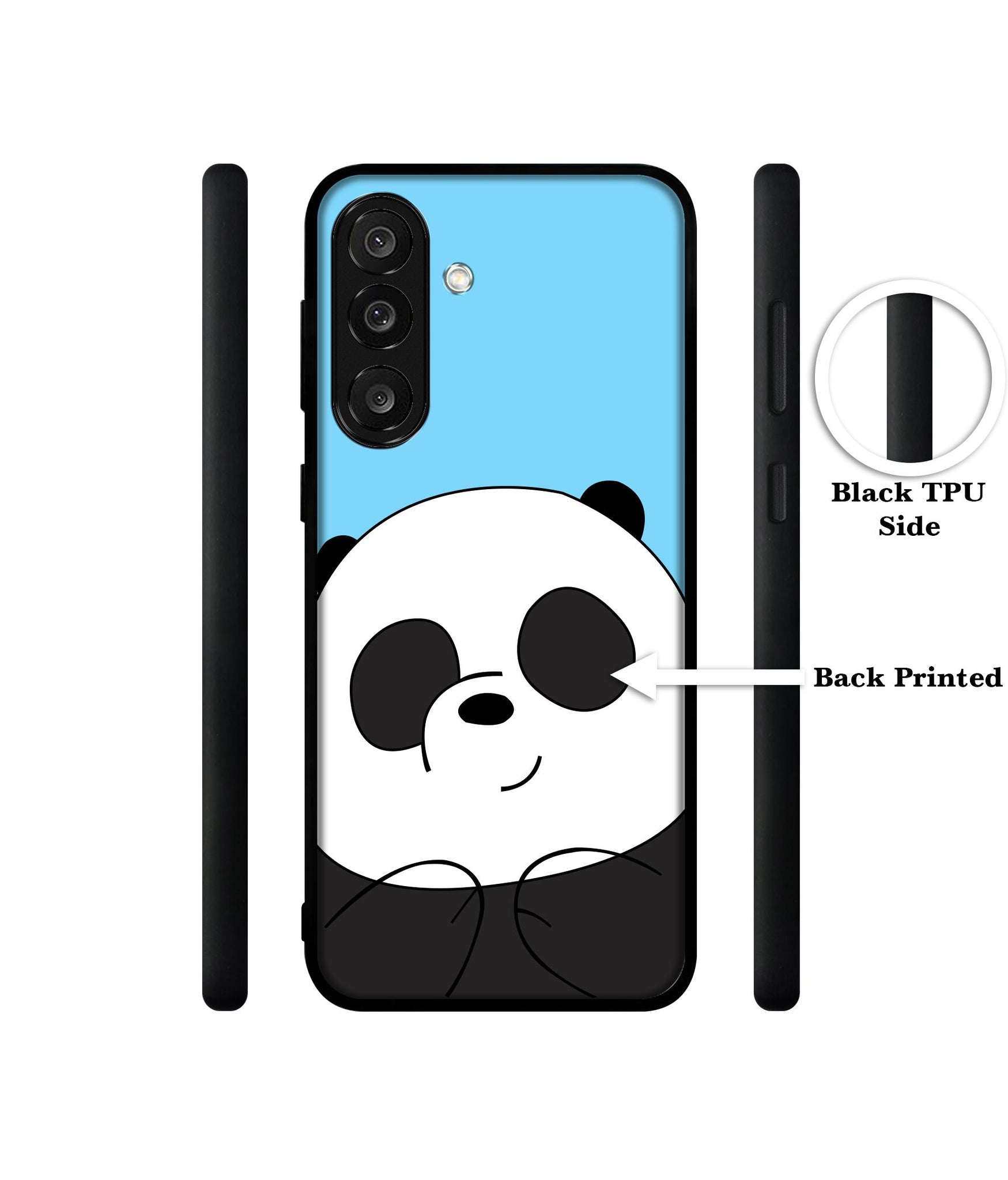 Cute Panda Designer 2D Printed Back Case Cover for Samsung Galaxy M56 5G / F56 5G