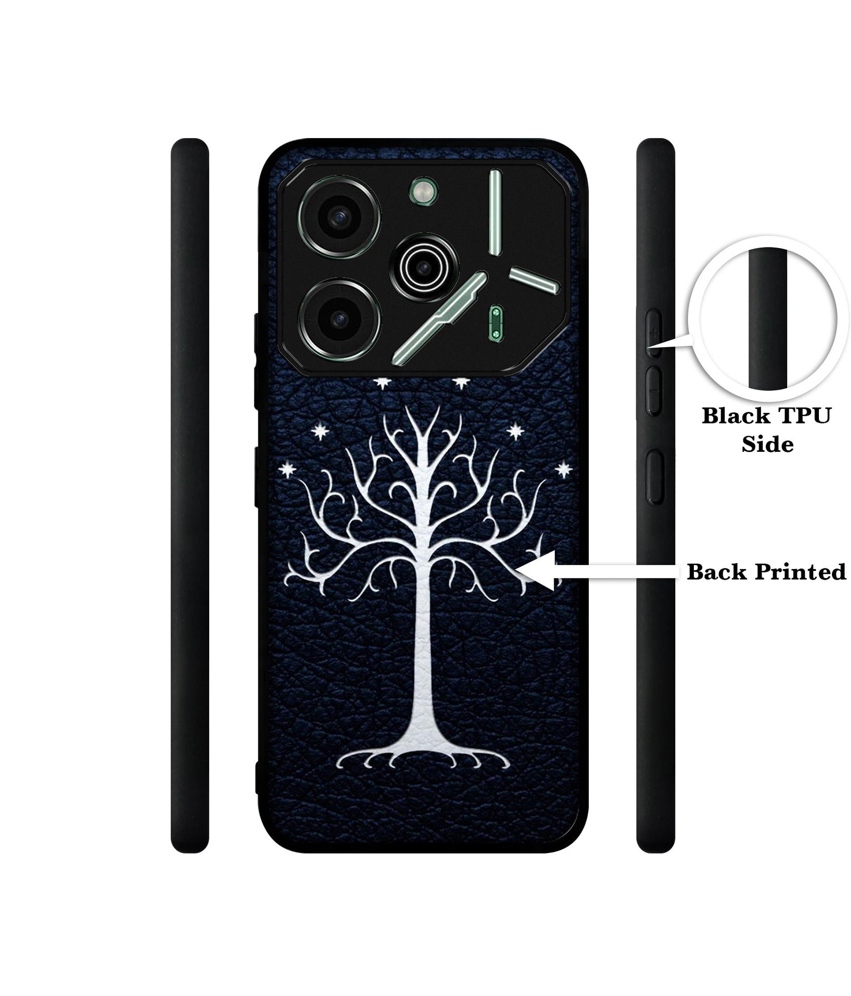 Magic Tree Pattern Designer 2D Printed Back Case Cover for Tecno Pova 6 Pro 5G