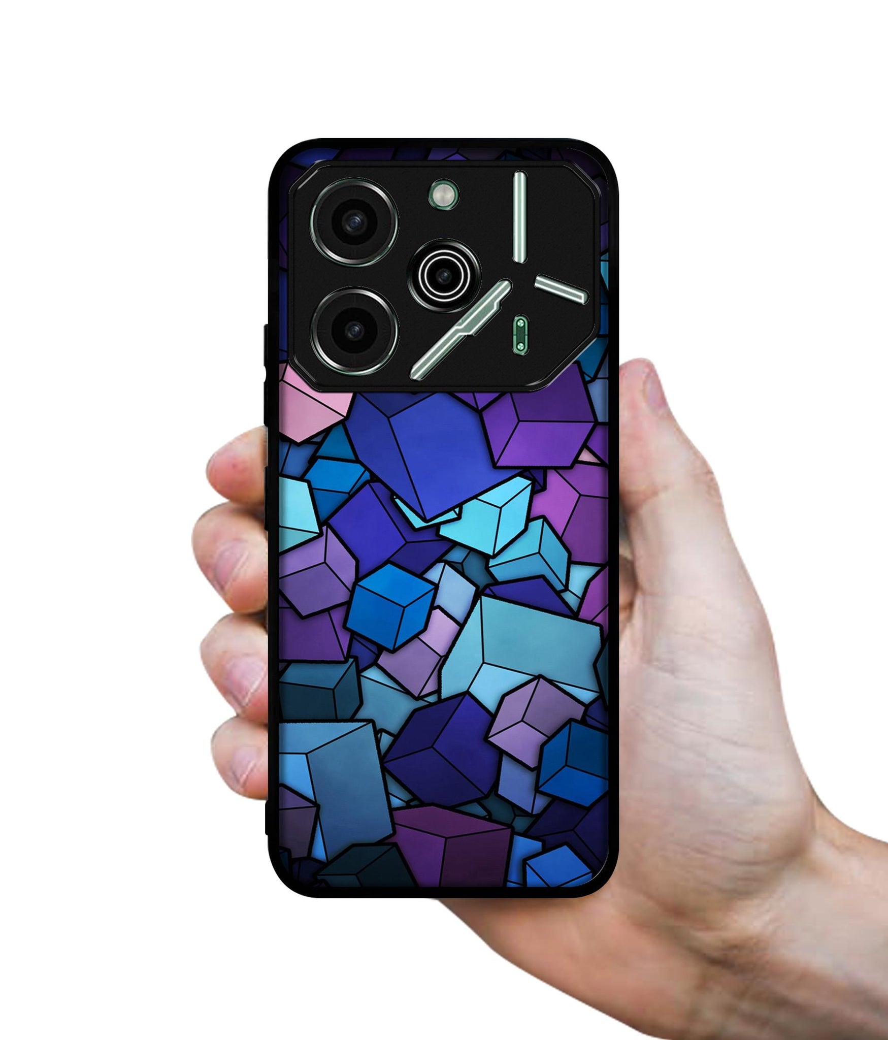 Color Box Designer 2D Printed Back Case Cover for Tecno Pova 6 Pro 5G