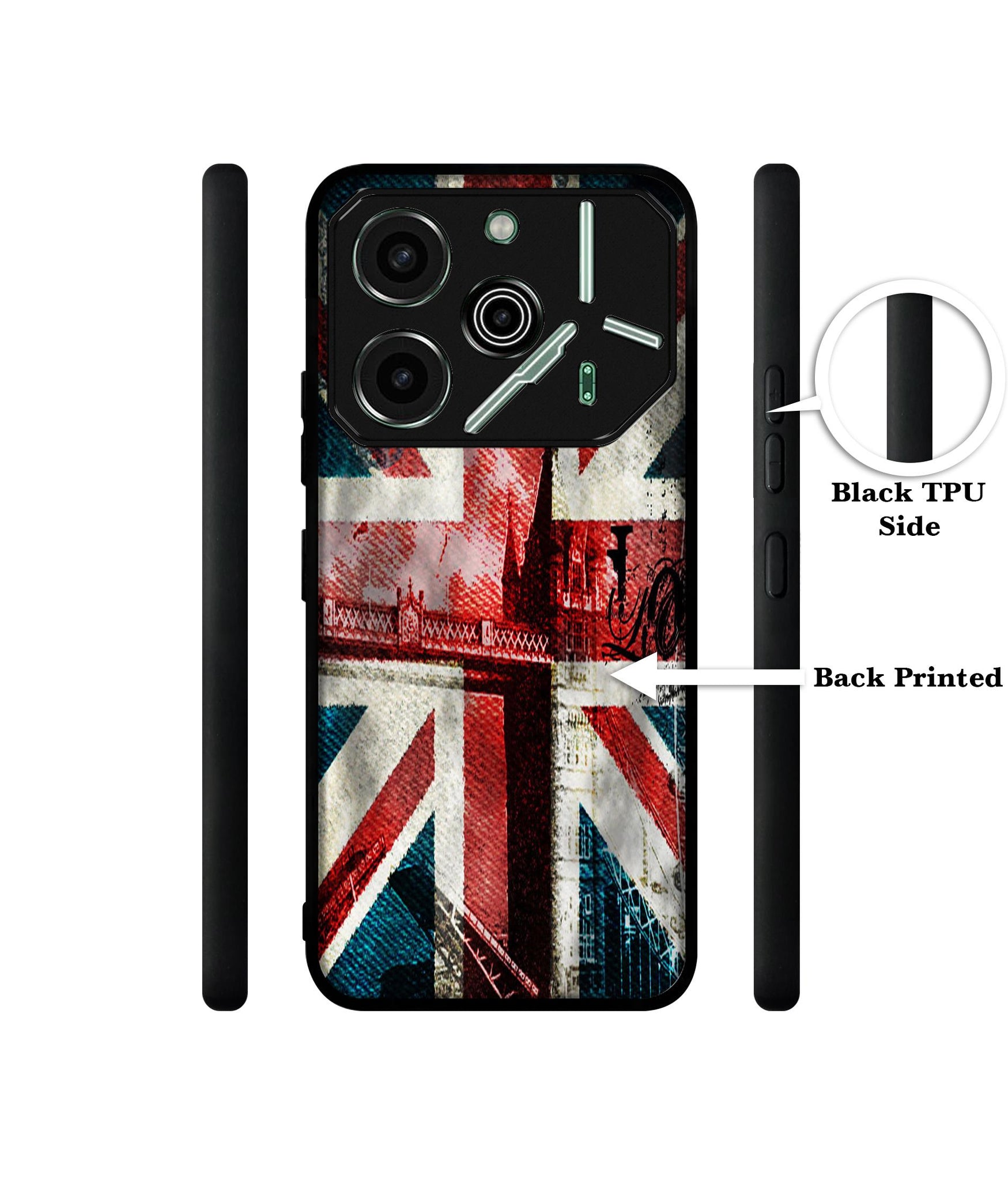 Music Men Designer 2D Printed Back Case Cover for Tecno Pova 6 Pro 5G