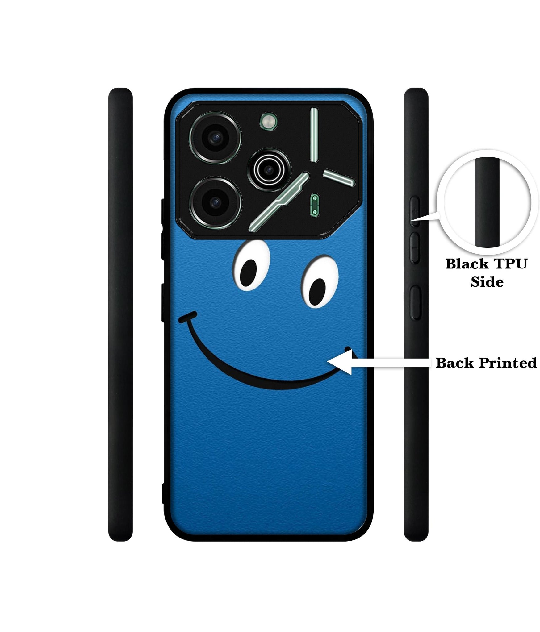 Happy Designer 2D Printed Back Case Cover for Tecno Pova 6 Pro 5G