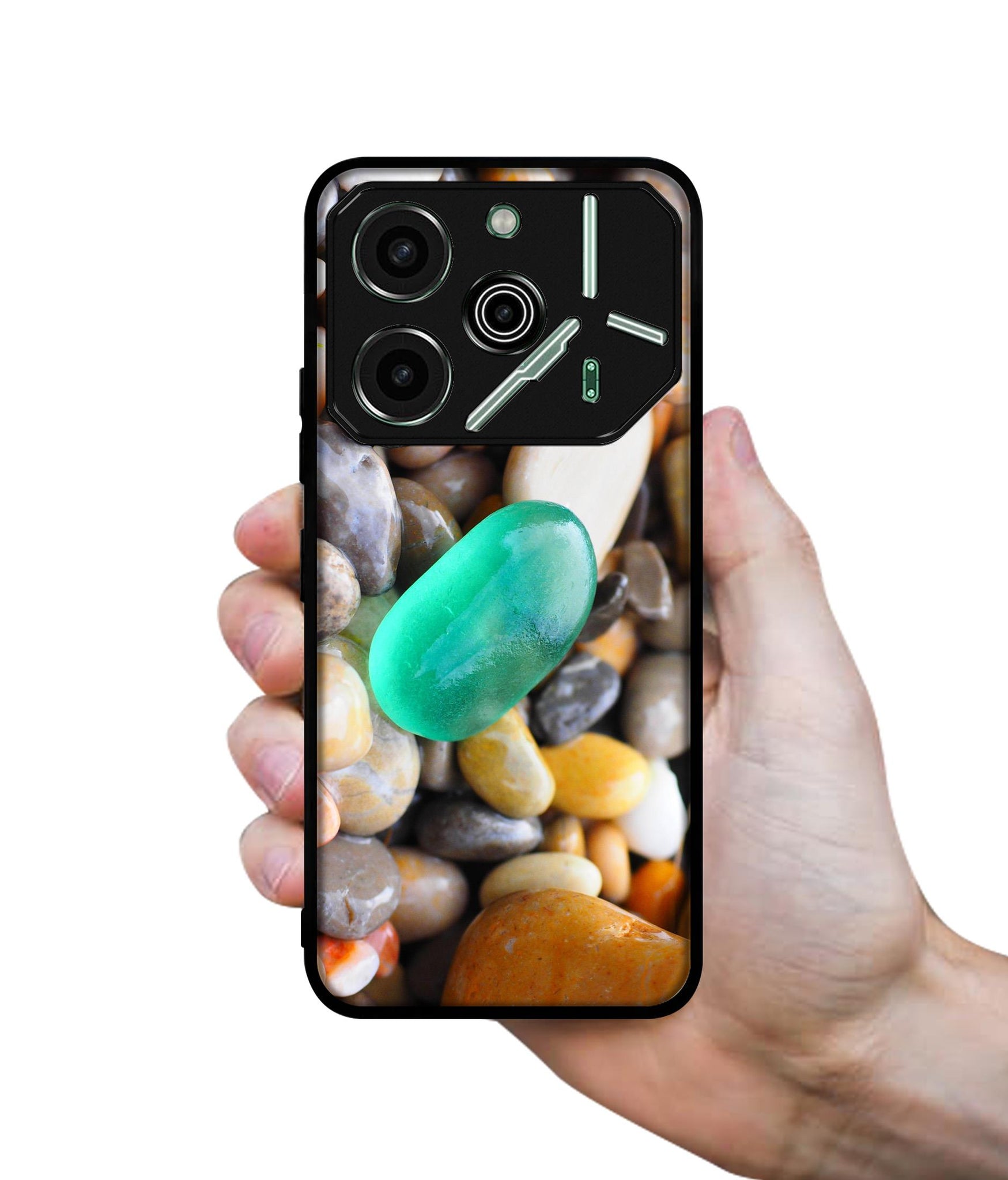Sea Stones Designer 2D Printed Back Case Cover for Tecno Pova 6 Pro 5G