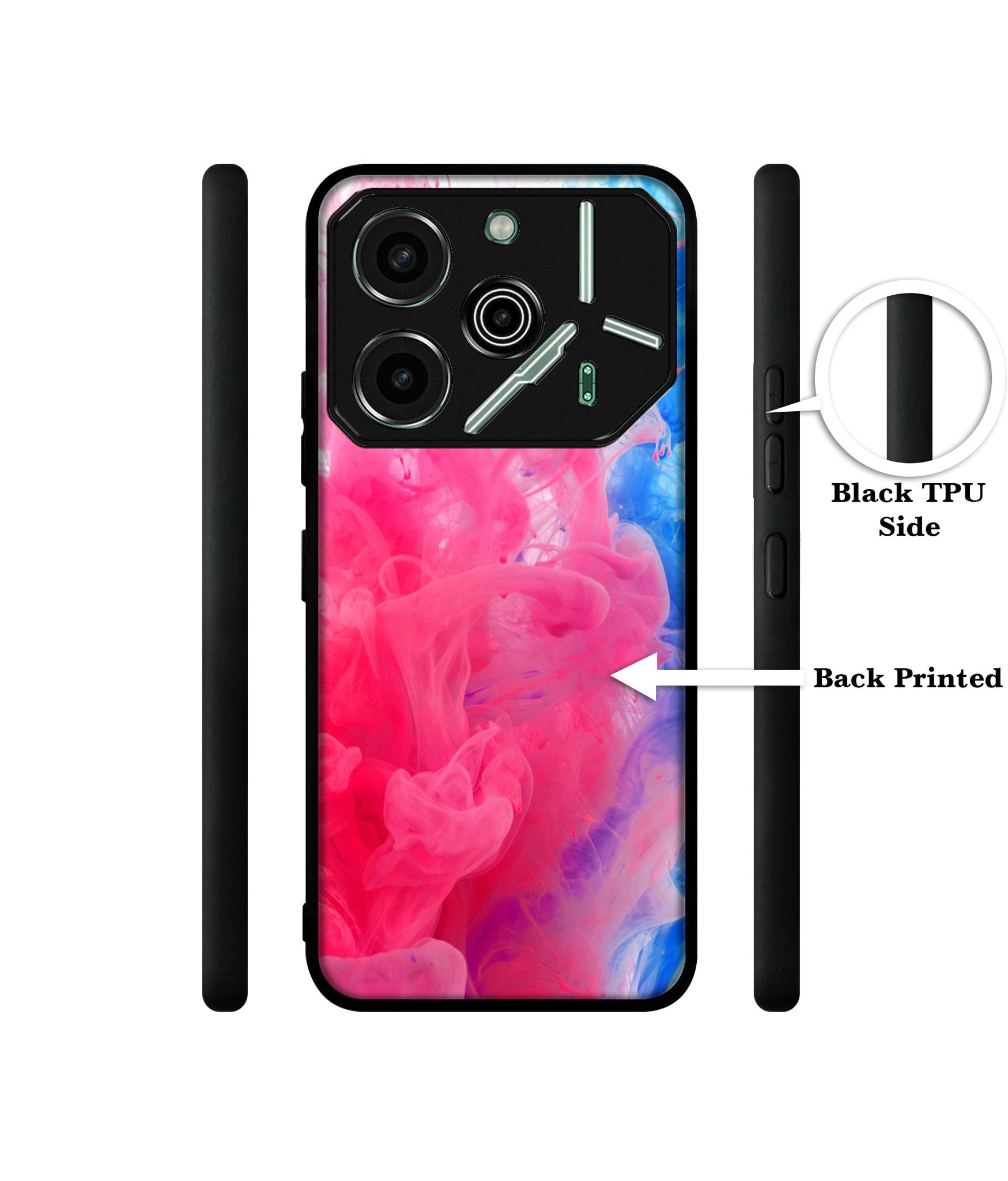 Fractal Paint Designer 2D Printed Back Case Cover for Tecno Pova 6 Pro 5G