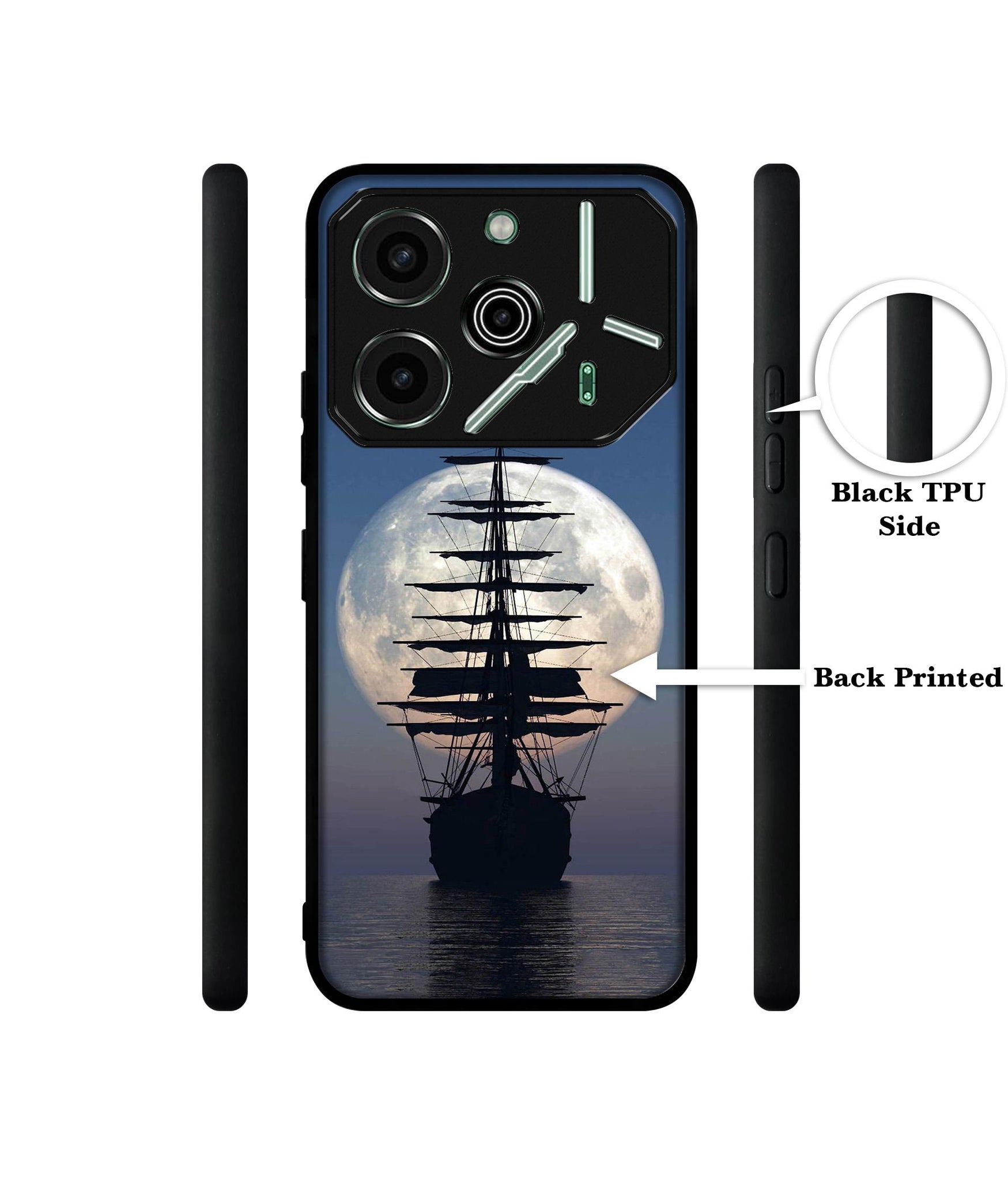 Sea Sunset Designer 2D Printed Back Case Cover for Tecno Pova 6 Pro 5G