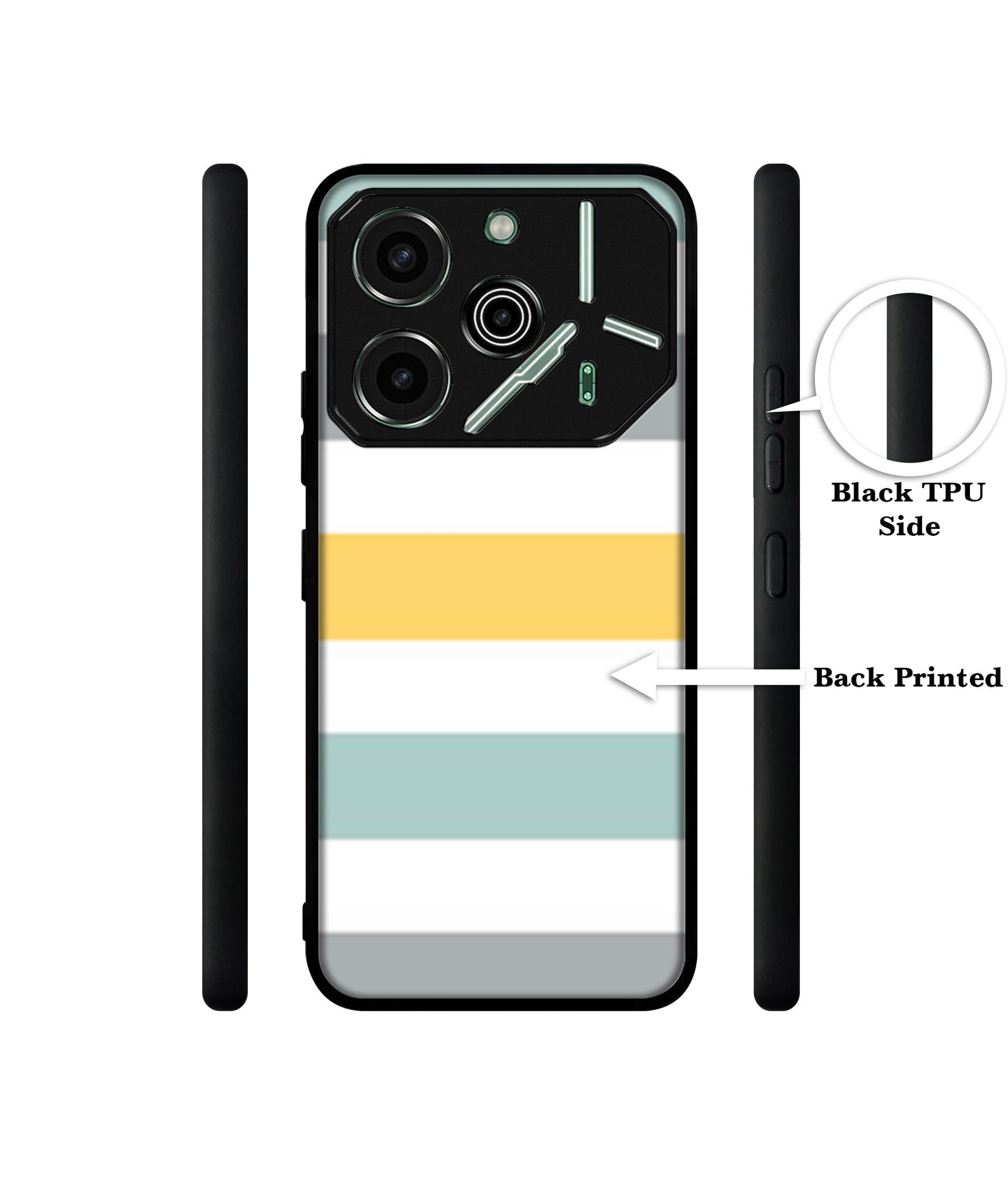 Line Texture Designer 2D Printed Back Case Cover for Tecno Pova 6 Pro 5G
