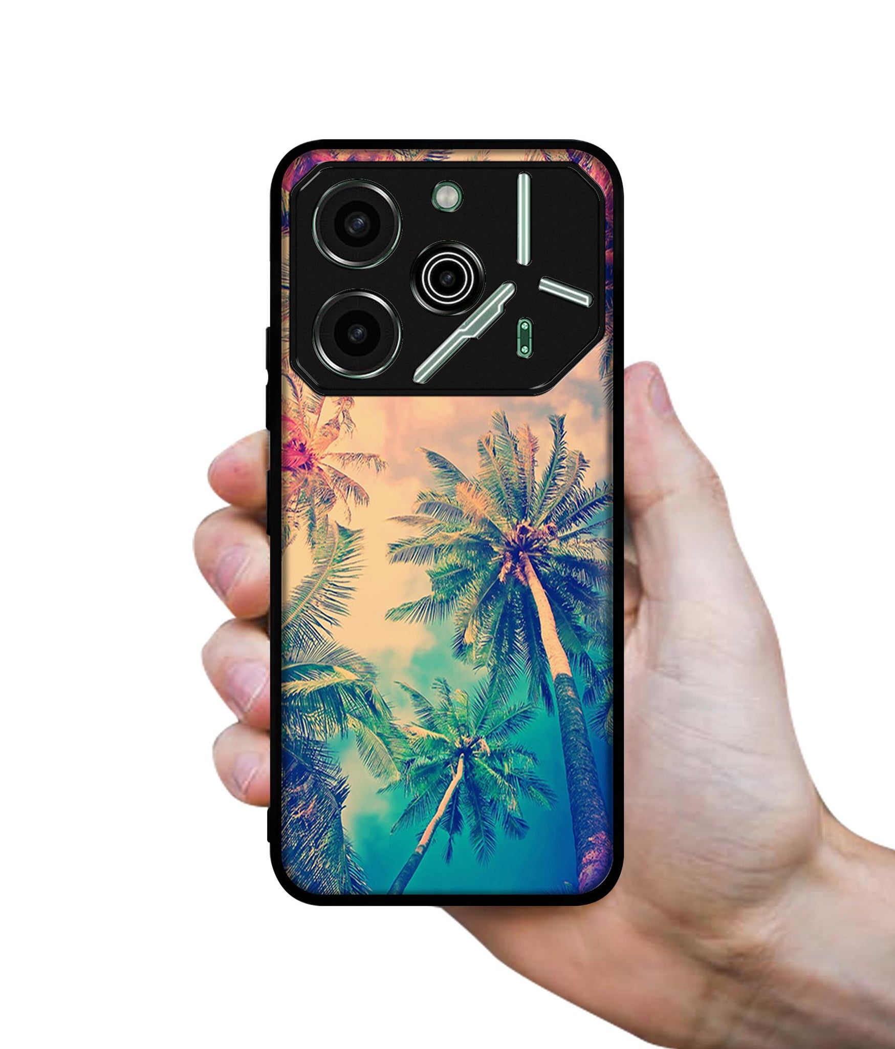 Trees Designer 2D Printed Back Case Cover for Tecno Pova 6 Pro 5G