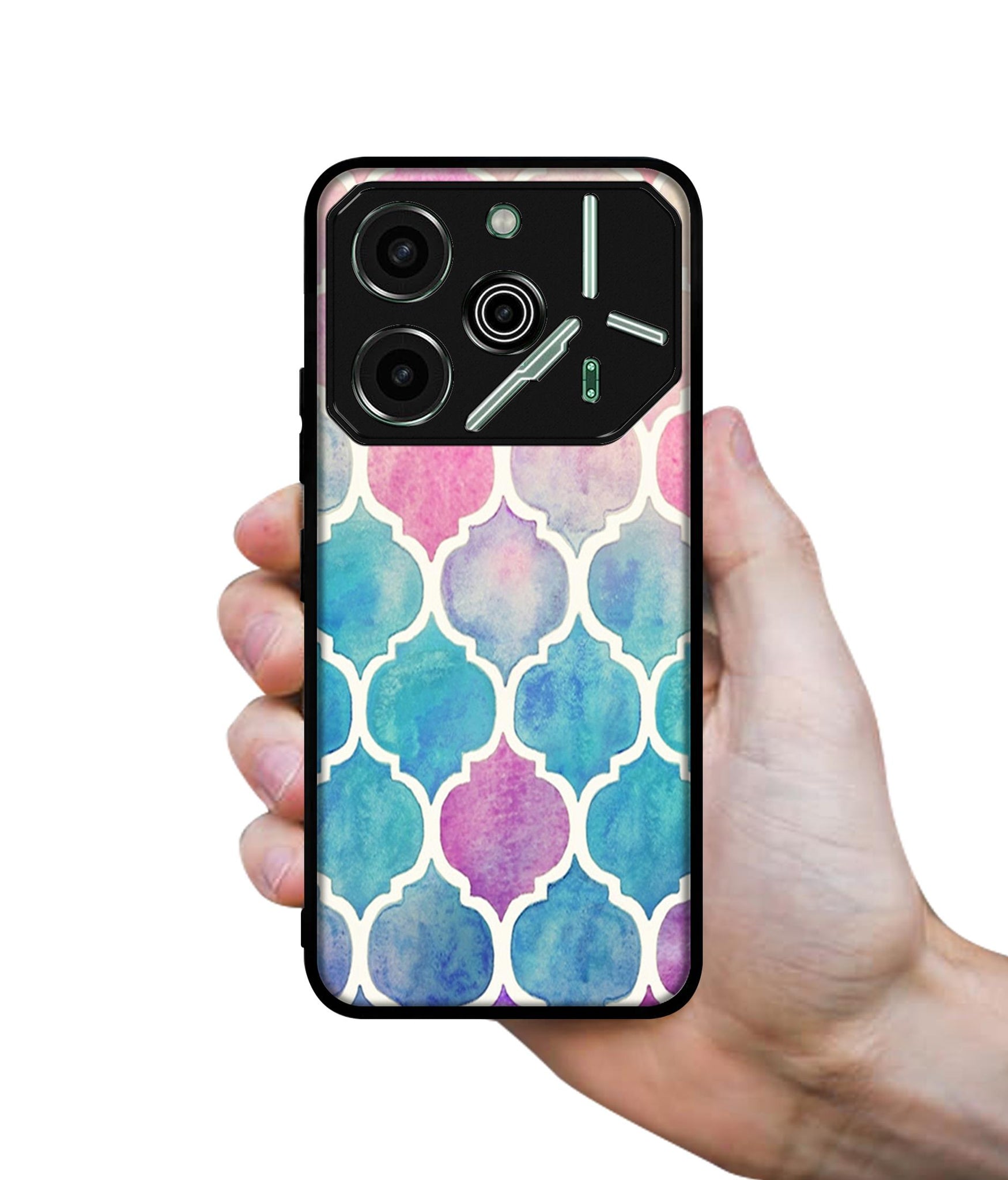 Patterns Art Designer 2D Printed Back Case Cover for Tecno Pova 6 Pro 5G