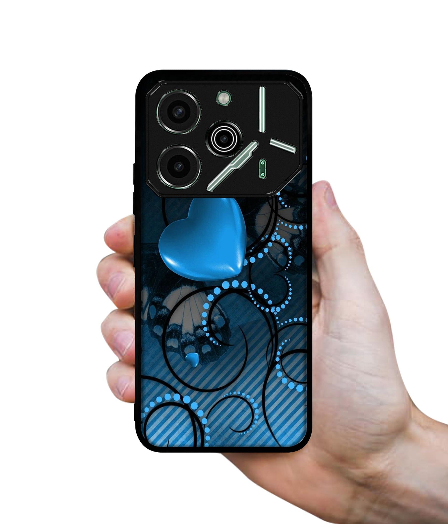 Hart Designer 2D Printed Back Case Cover for Tecno Pova 6 Pro 5G