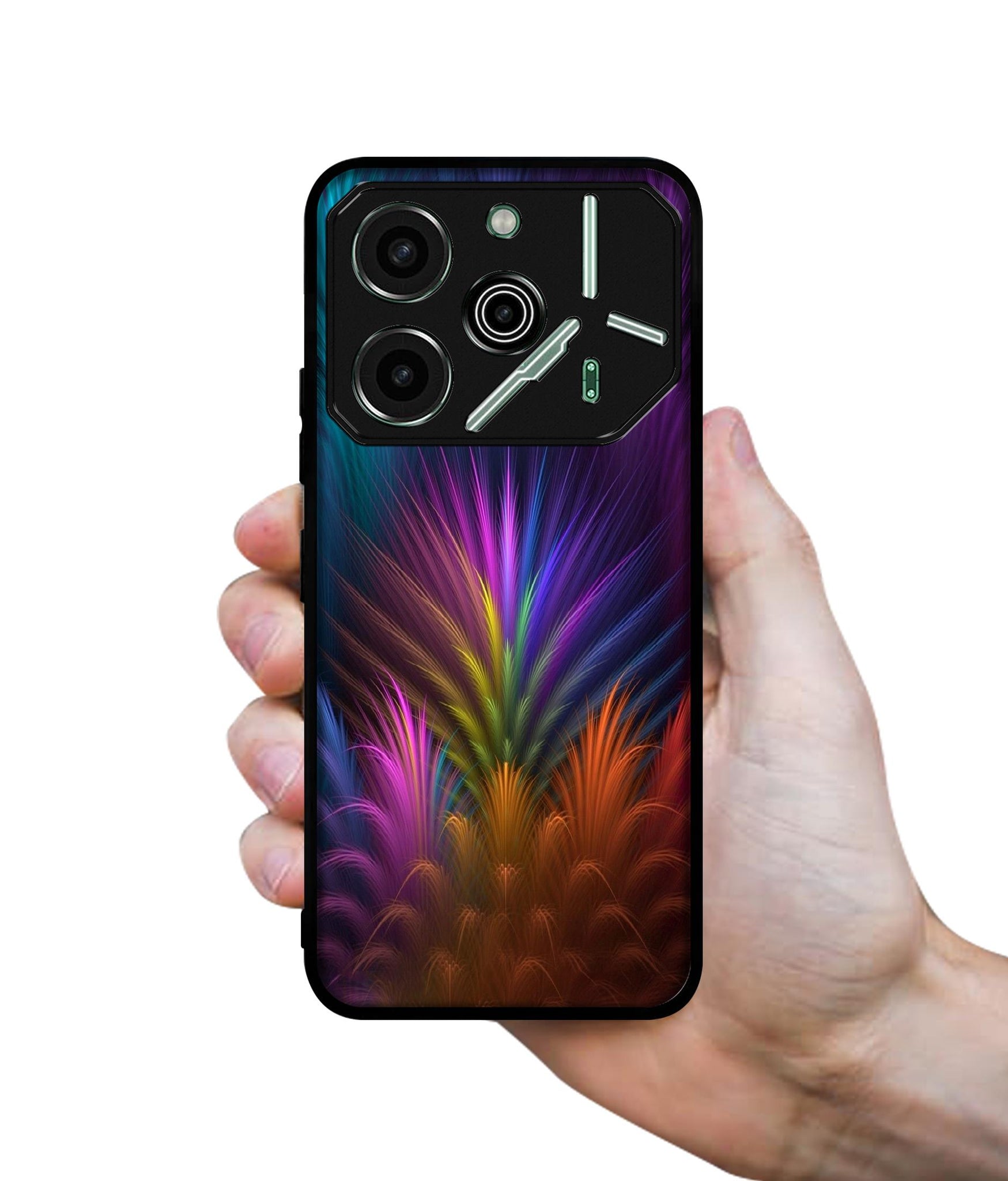 Multicoloured Designer 2D Printed Back Case Cover for Tecno Pova 6 Pro 5G