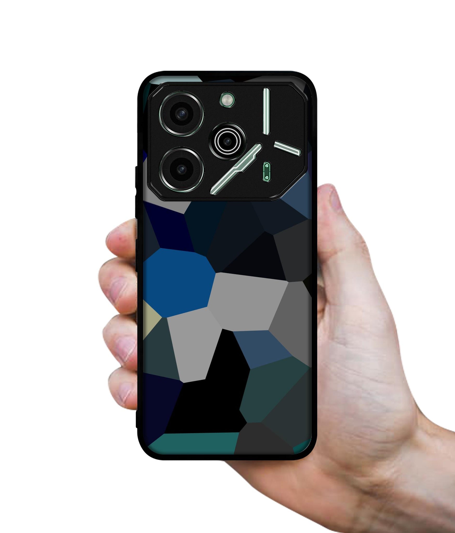 Mathematical Shape Designer 2D Printed Back Case Cover for Tecno Pova 6 Pro 5G