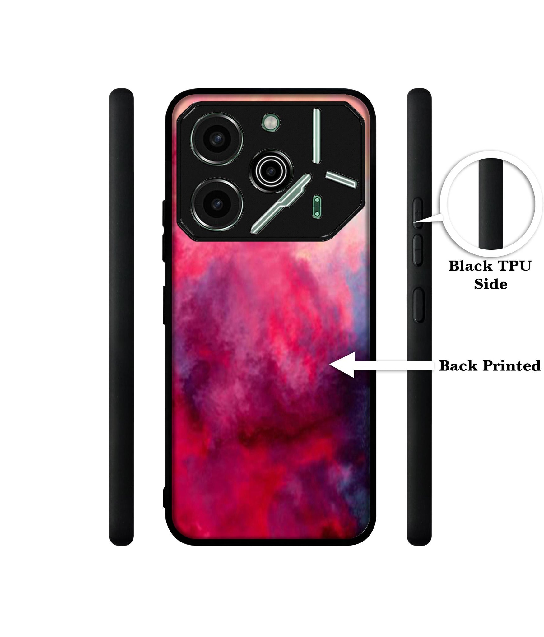 Holi Color Designer 2D Printed Back Case Cover for Tecno Pova 6 Pro 5G