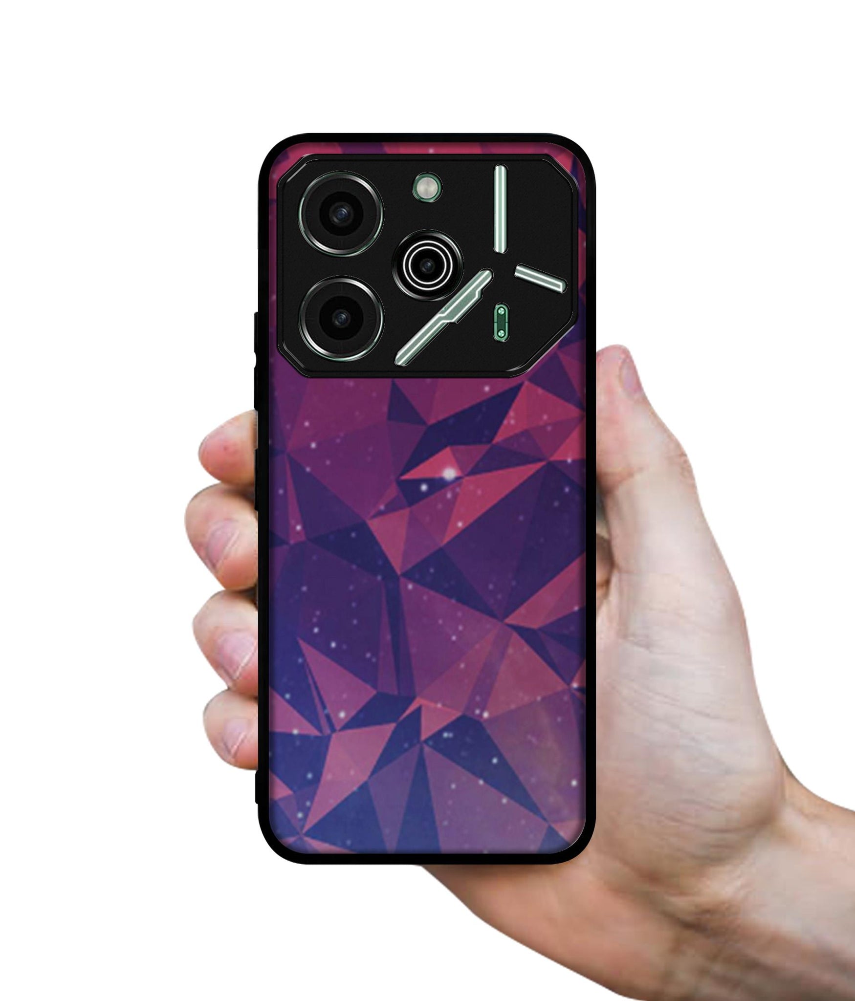 Bad Color Shape Designer 2D Printed Back Case Cover for Tecno Pova 6 Pro 5G