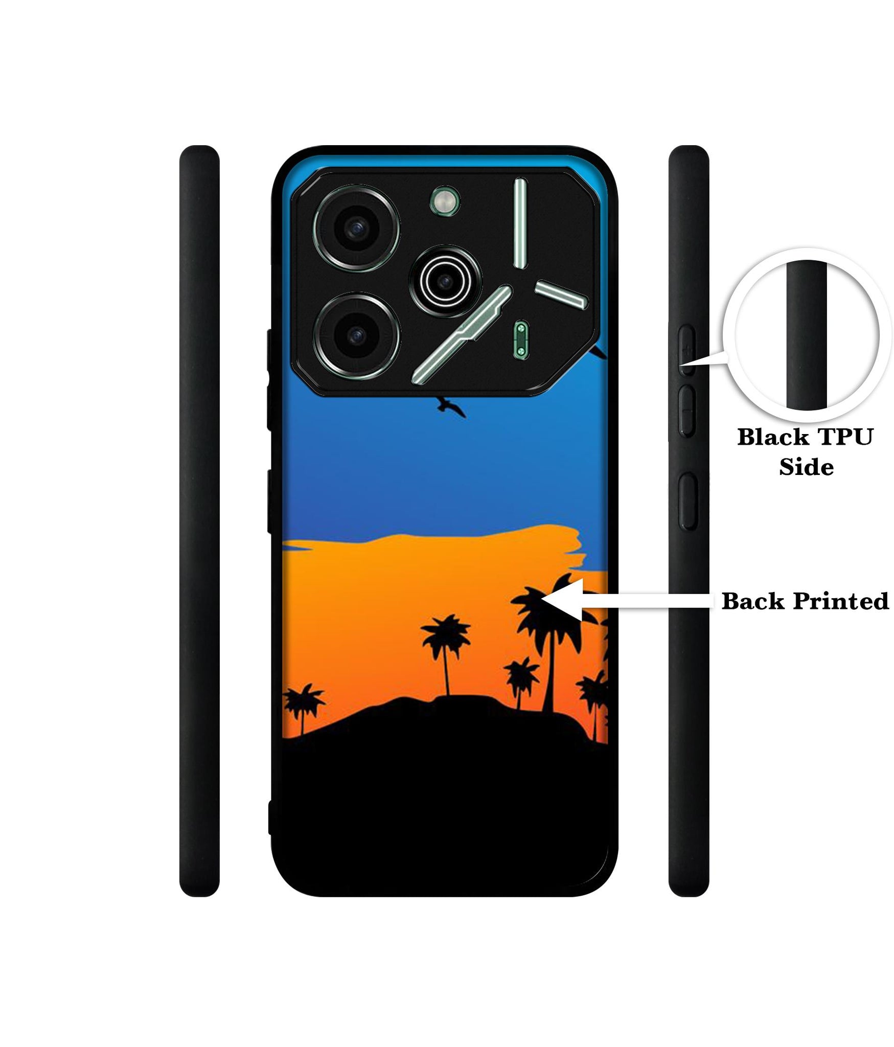 Nature Designer 2D Printed Back Case Cover for Tecno Pova 6 Pro 5G