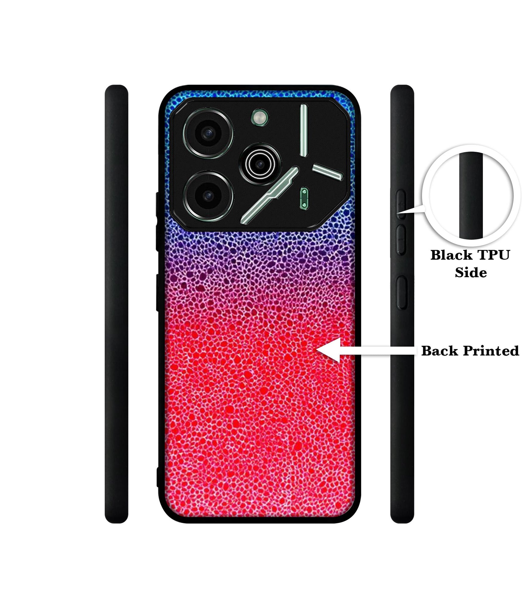 Bubbles Designer 2D Printed Back Case Cover for Tecno Pova 6 Pro 5G
