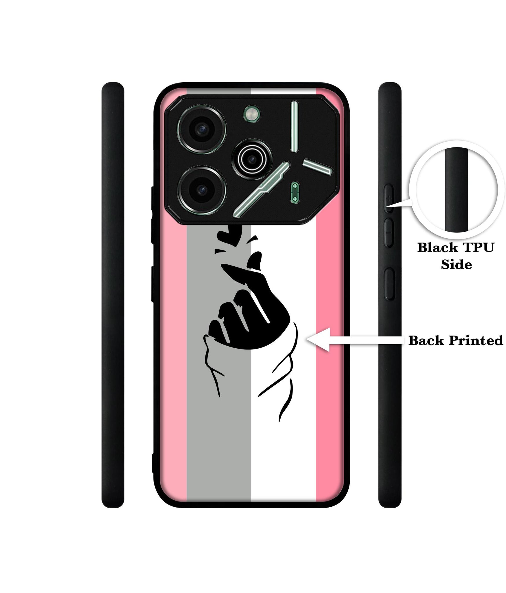 Cute Mini Love Designer 2D Printed Back Case Cover for Tecno Pova 6 Pro 5G