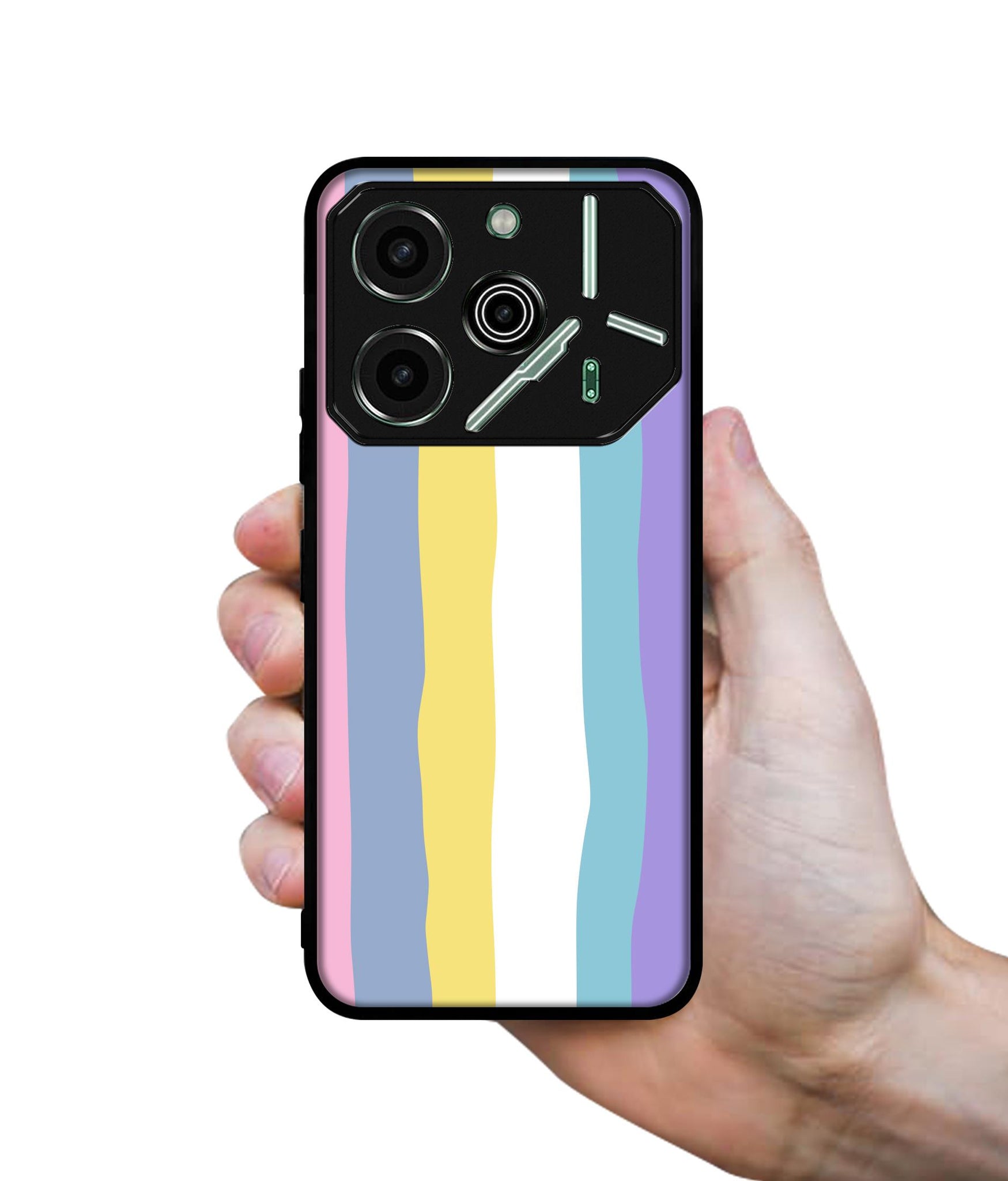 Beautiful Colors Designer 2D Printed Back Case Cover for Tecno Pova 6 Pro 5G
