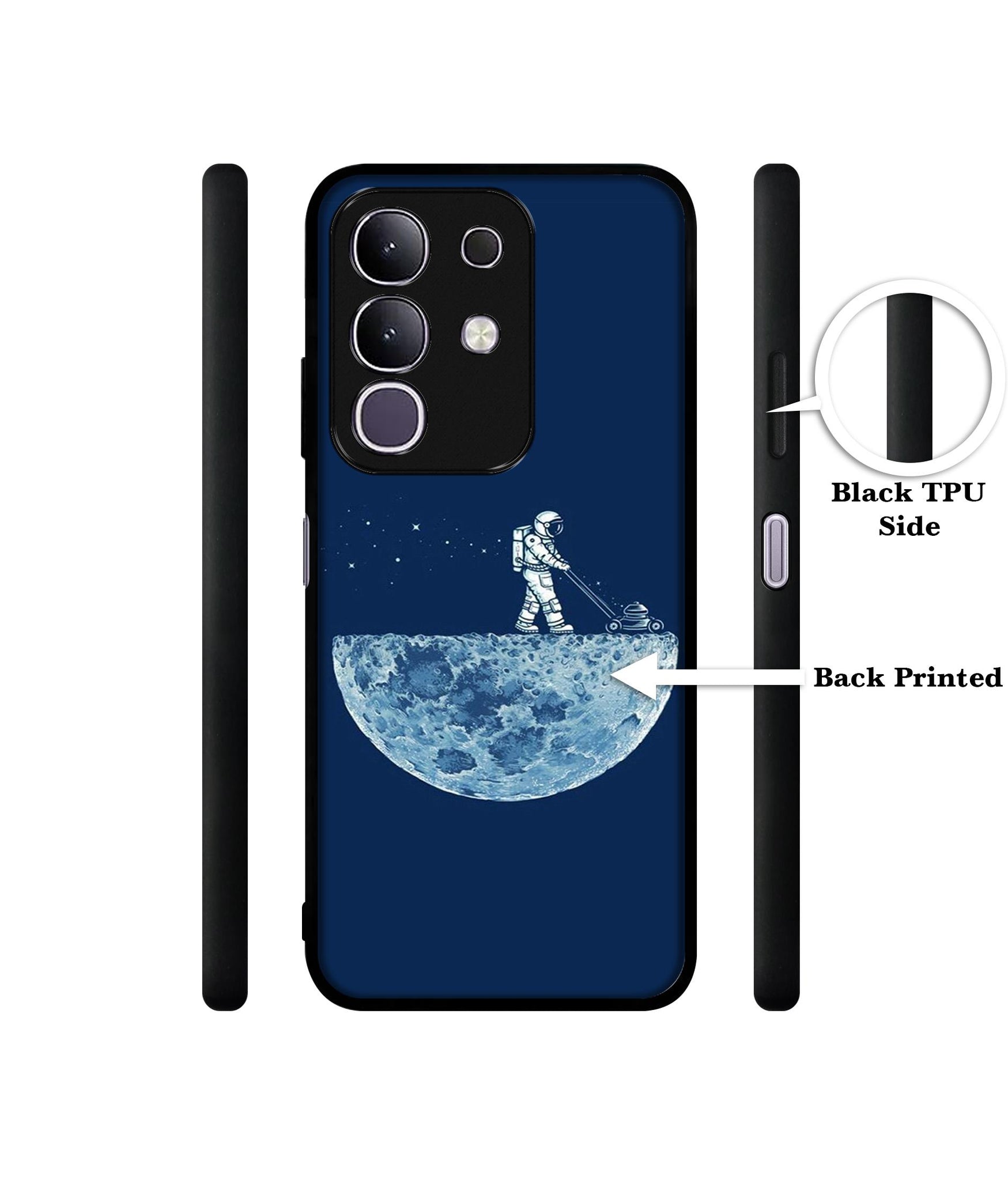 Moon Walk Designer 2D Printed Back Case Cover for Vivo T4x 5G / Y29 4G / iQOO Z10x 5G