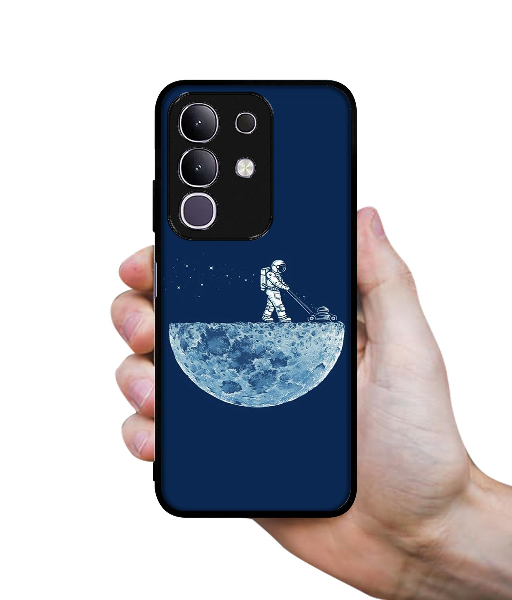 Moon Walk Designer 2D Printed Back Case Cover for Vivo T4x 5G / Y29 4G / iQOO Z10x 5G