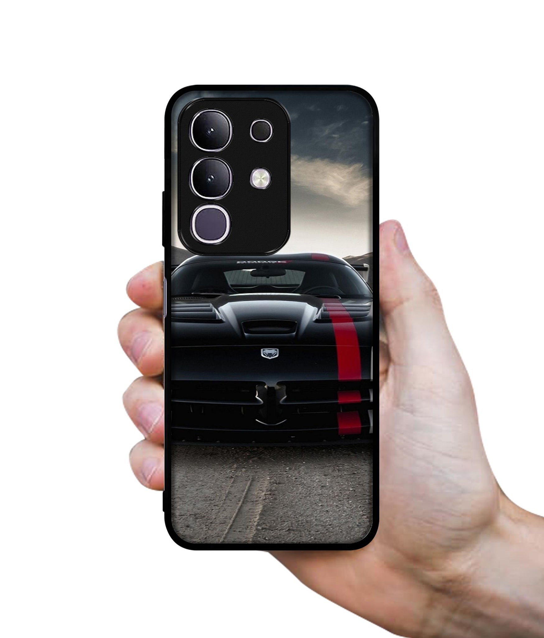 Sports Car Pattern Designer 2D Printed Back Case Cover for Vivo T4x 5G / Y29 4G / iQOO Z10x 5G