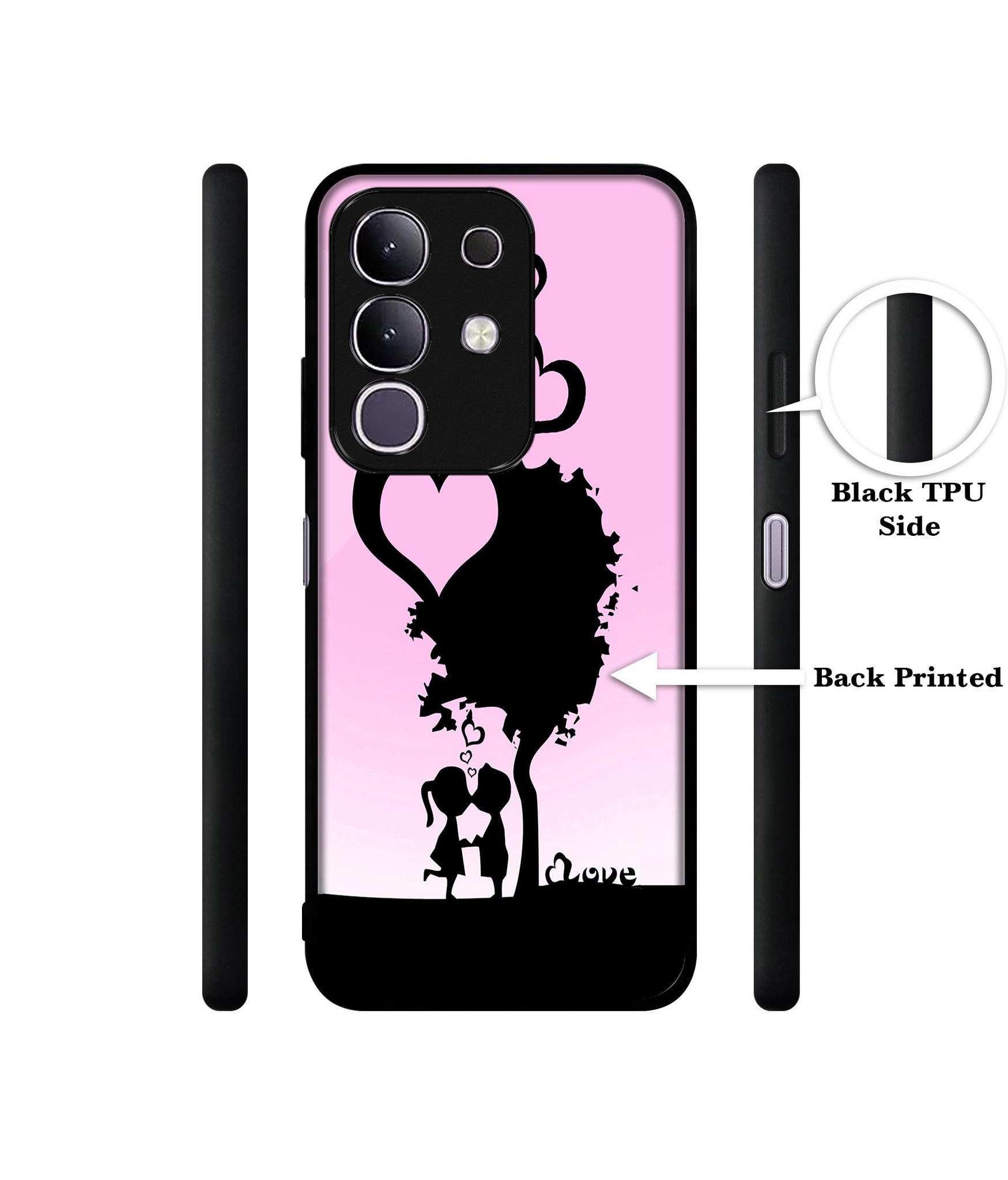 Sweet Love Designer 2D Printed Back Case Cover for Vivo T4x 5G / Y29 4G / iQOO Z10x 5G