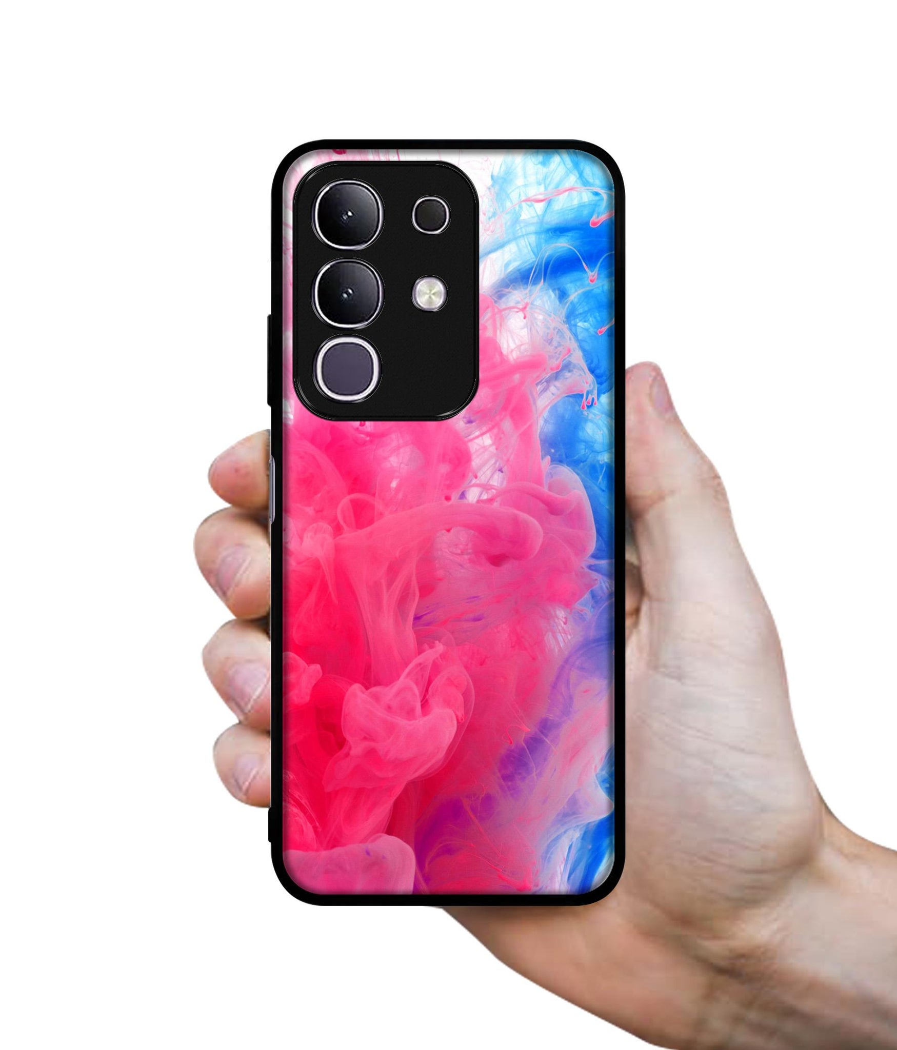 Fractal Paint Designer 2D Printed Back Case Cover for Vivo T4x 5G / Y29 4G / iQOO Z10x 5G