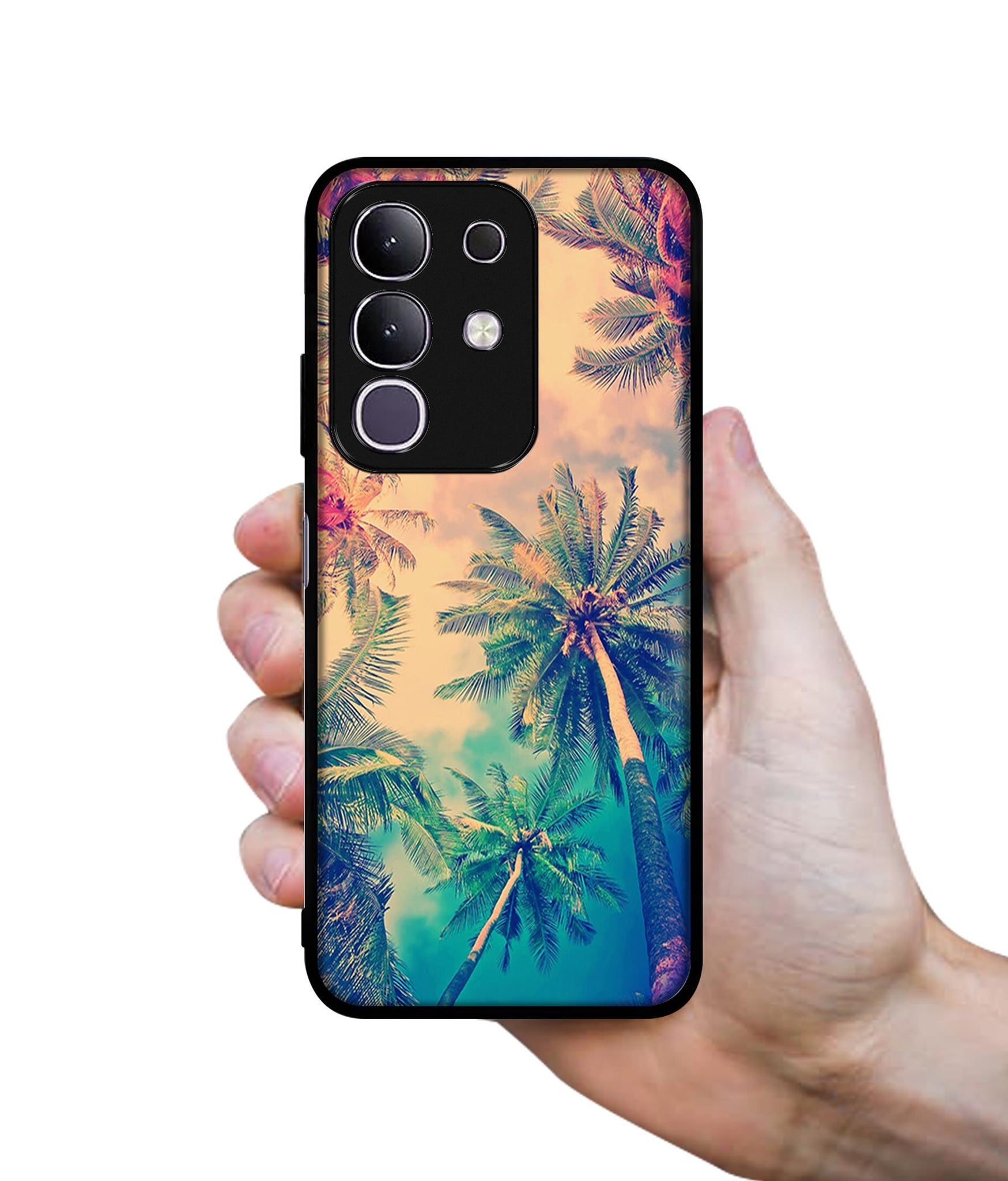 Trees Designer 2D Printed Back Case Cover for Vivo T4x 5G / Y29 4G / iQOO Z10x 5G