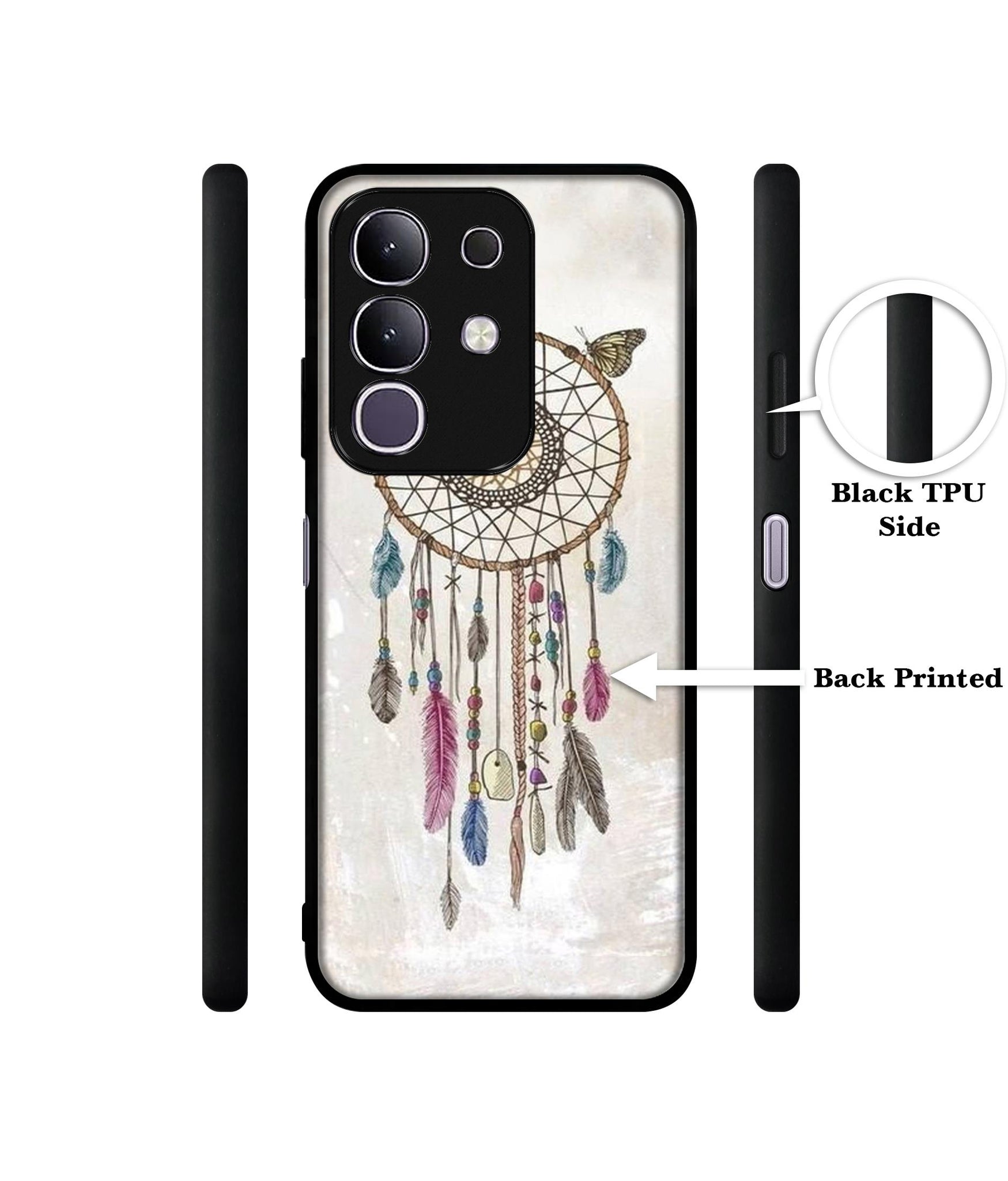 Wall Hanging Designer 2D Printed Back Case Cover for Vivo T4x 5G / Y29 4G / iQOO Z10x 5G
