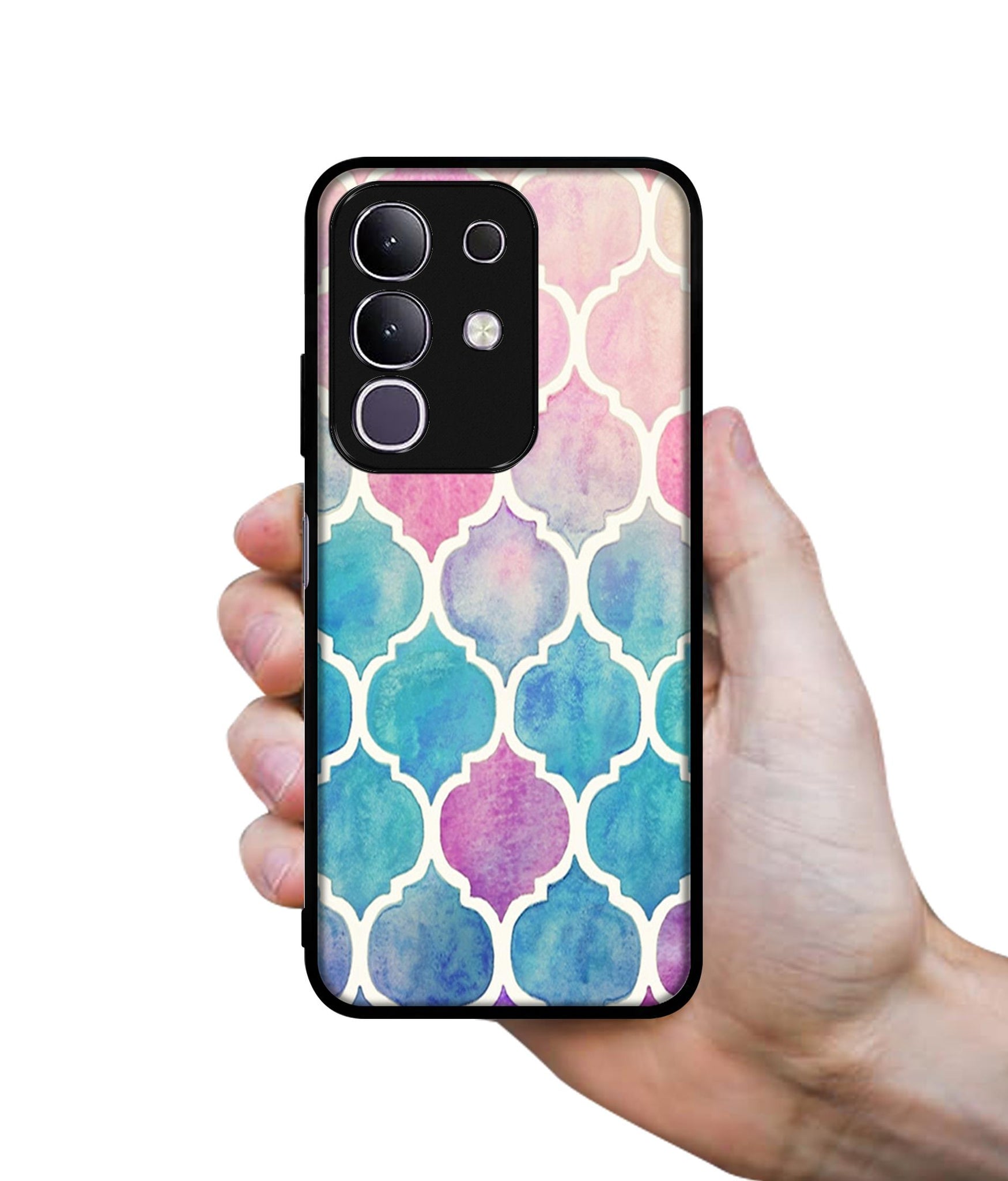Patterns Art Designer 2D Printed Back Case Cover for Vivo T4x 5G / Y29 4G / iQOO Z10x 5G