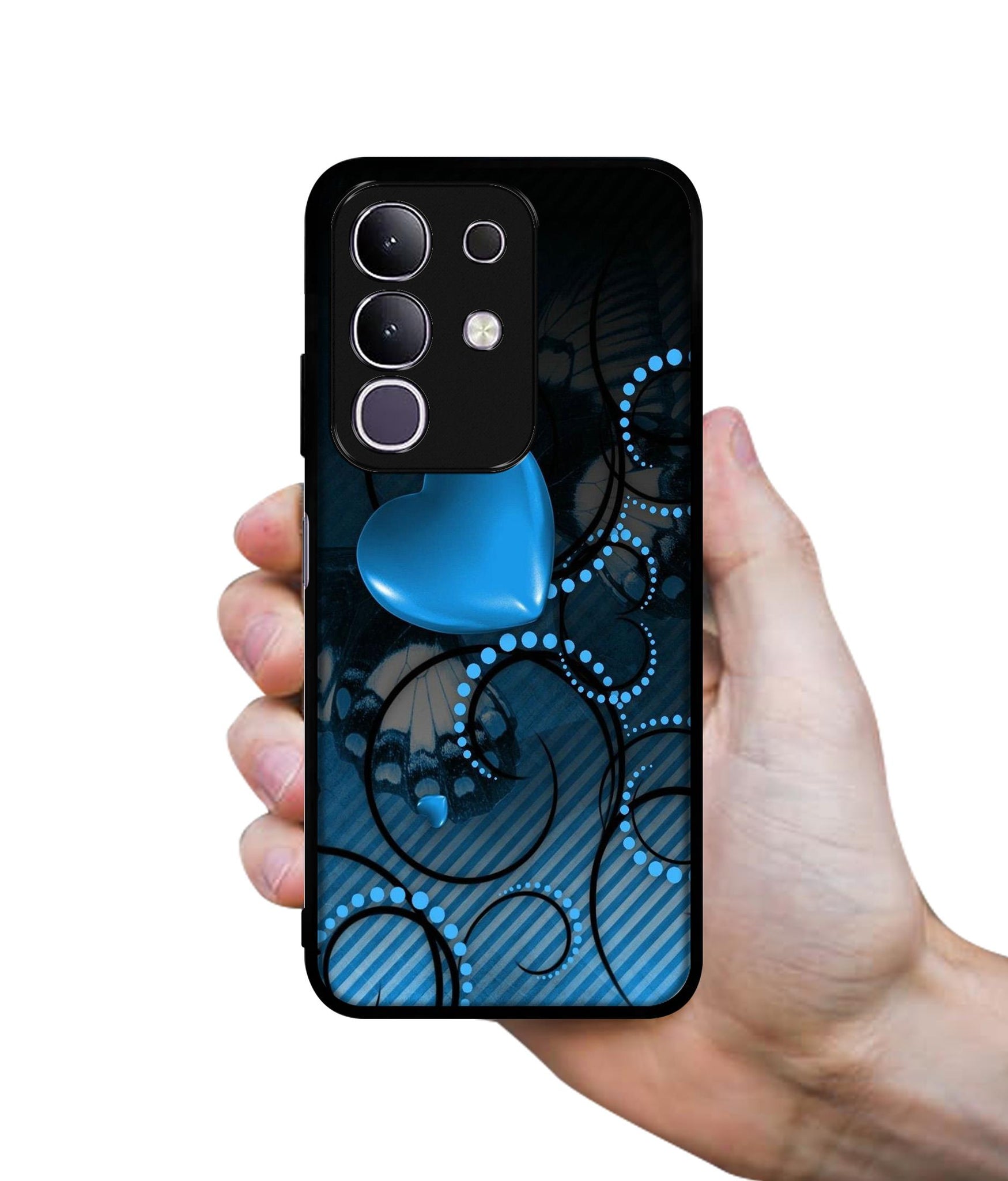 Hart Designer 2D Printed Back Case Cover for Vivo T4x 5G / Y29 4G / iQOO Z10x 5G