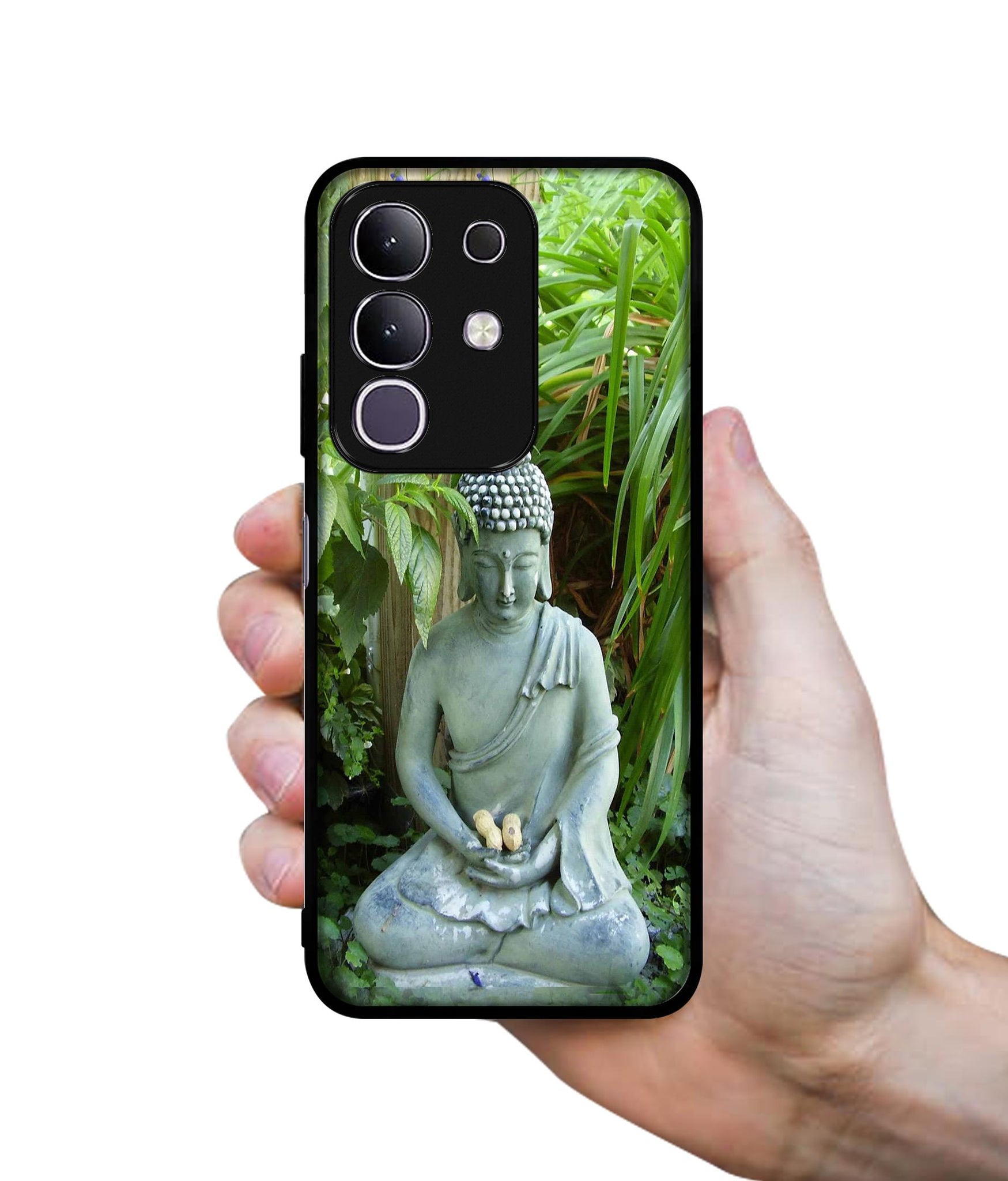 Buddhism Designer 2D Printed Back Case Cover for Vivo T4x 5G / Y29 4G / iQOO Z10x 5G