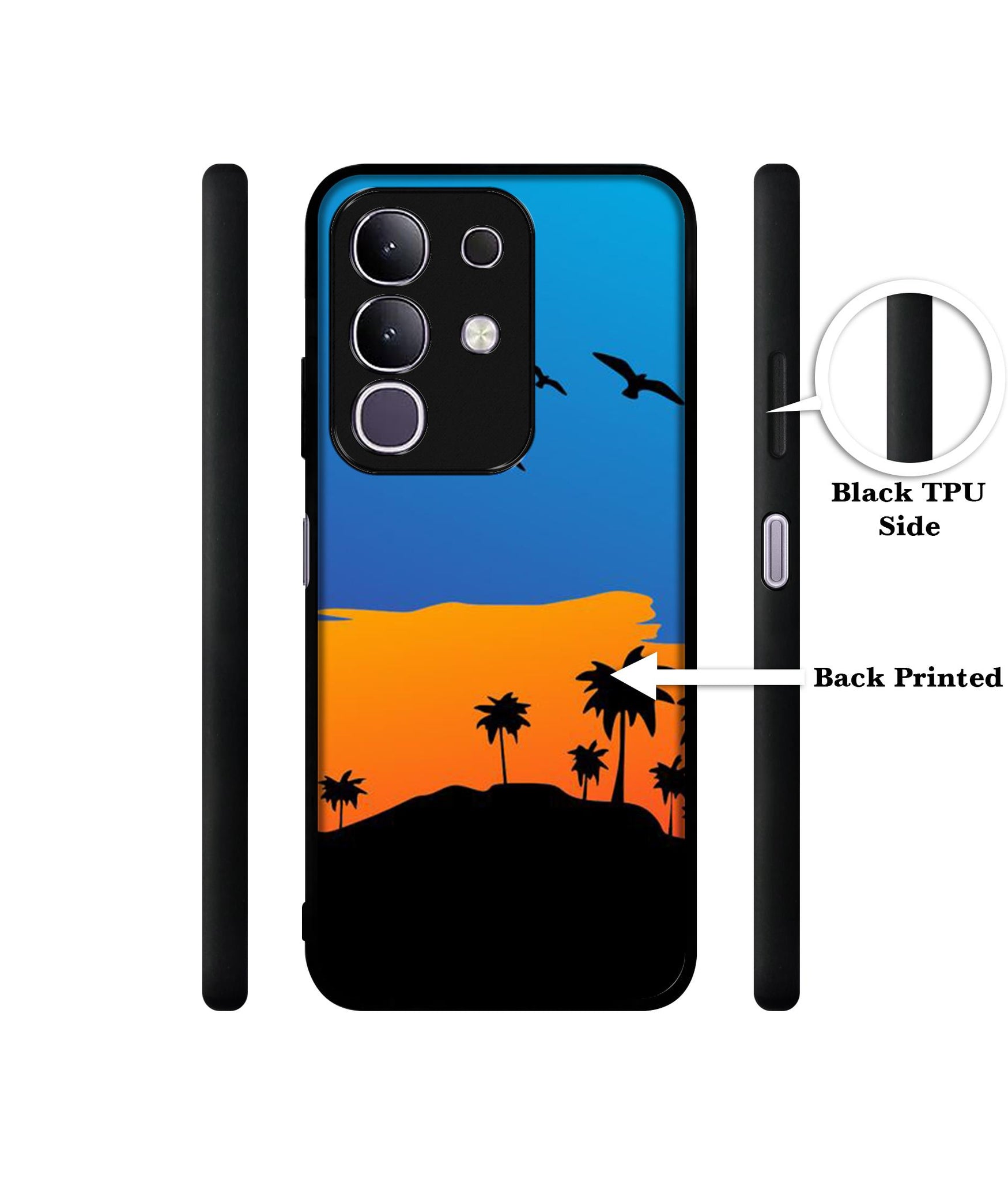 Nature Designer 2D Printed Back Case Cover for Vivo T4x 5G / Y29 4G / iQOO Z10x 5G