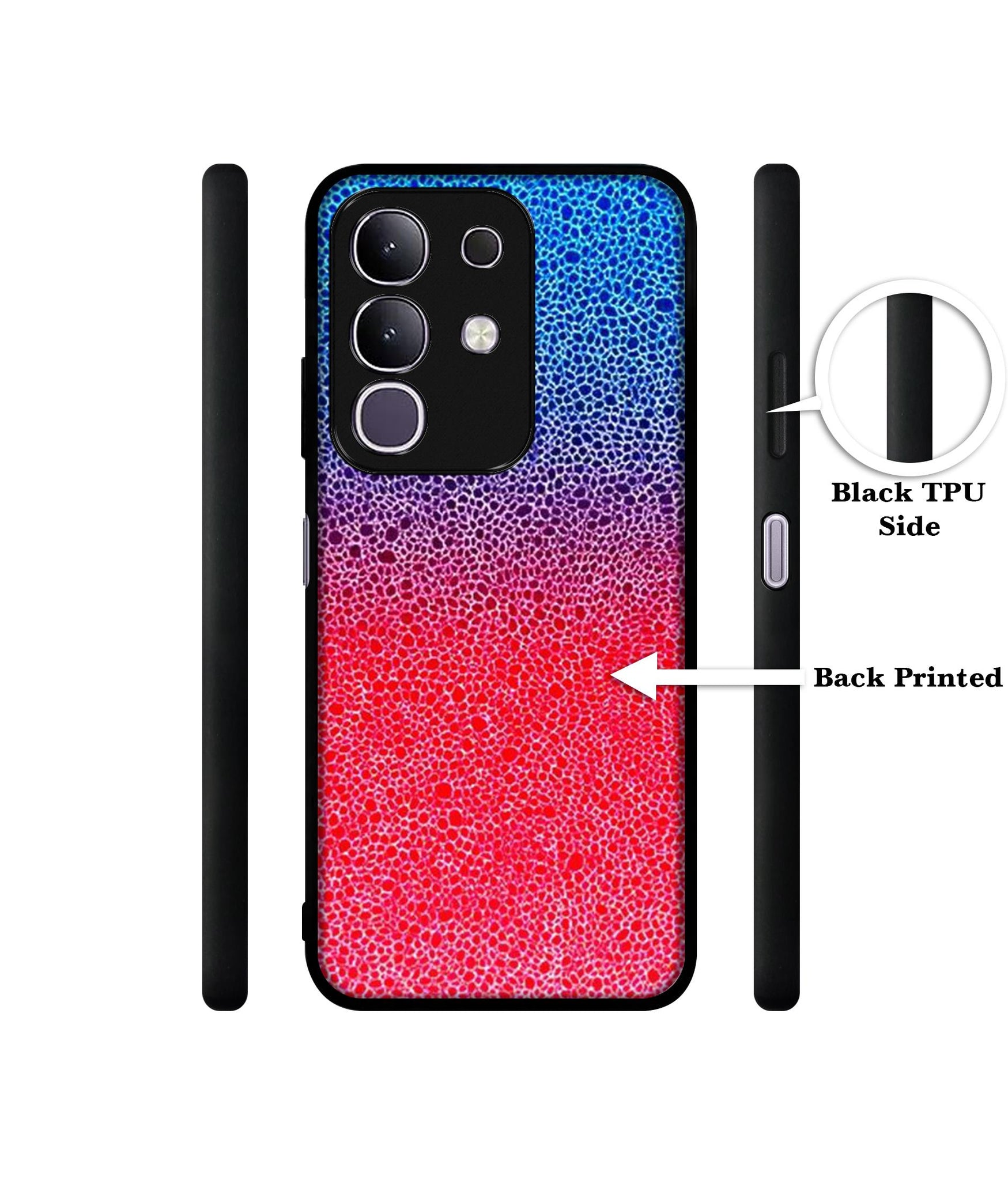Bubbles Designer 2D Printed Back Case Cover for Vivo T4x 5G / Y29 4G / iQOO Z10x 5G