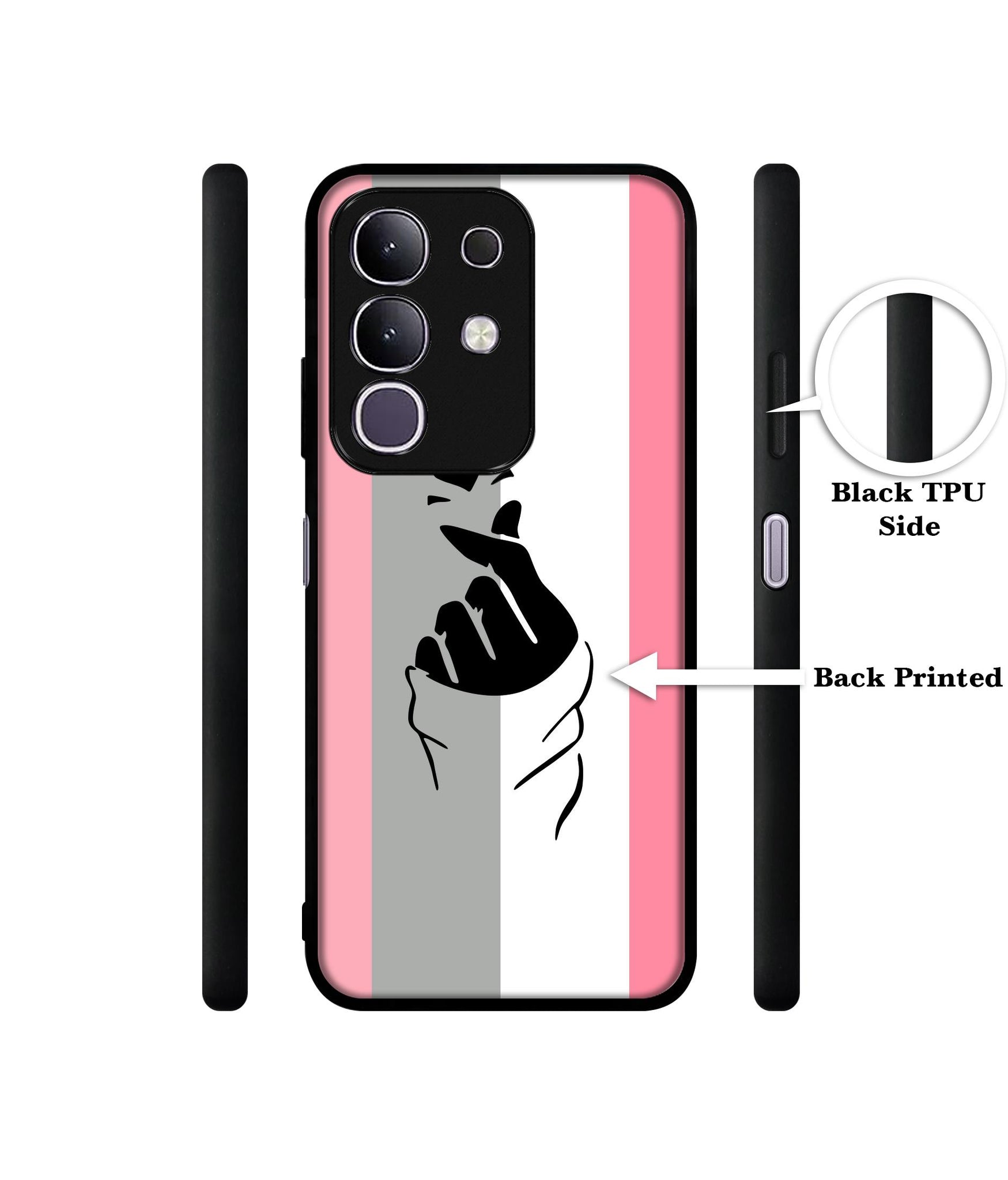 Cute Mini Love Designer 2D Printed Back Case Cover for Vivo T4x 5G / Y29 4G / iQOO Z10x 5G