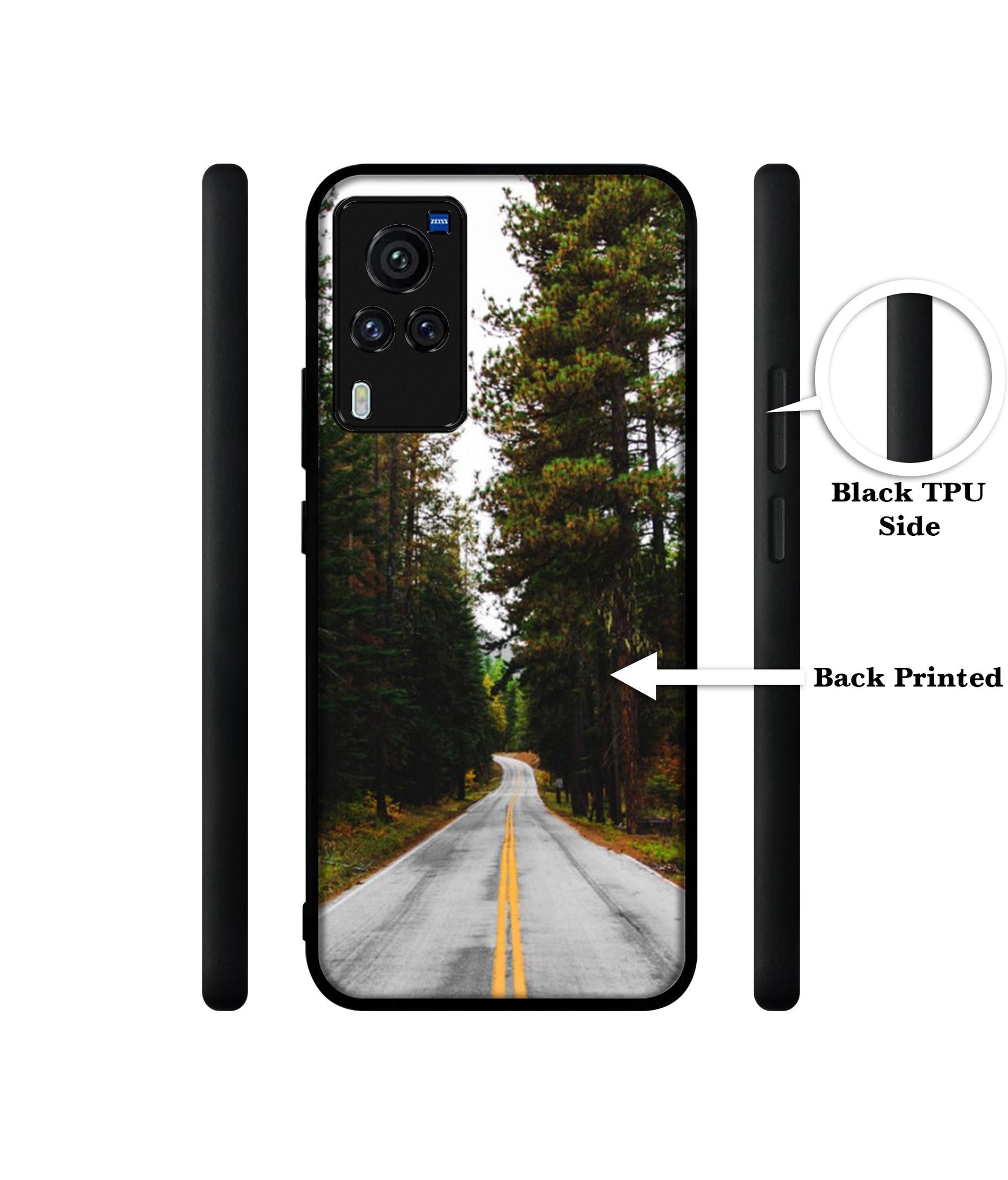 Road Photo Designer 2D Printed Back Case Cover for Vivo X60 Pro 5G