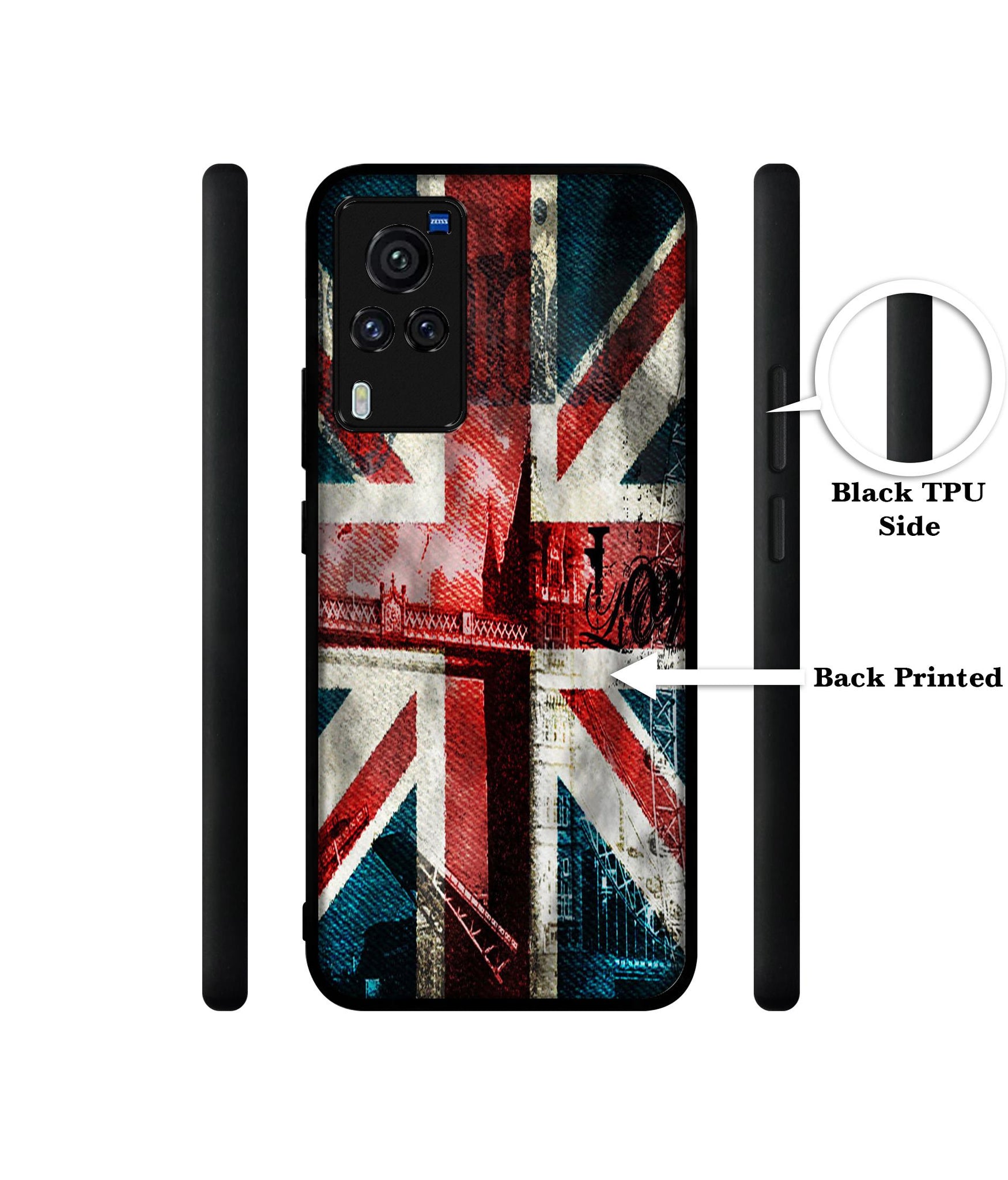 London Flag wallpaper Designer 2D Printed Back Case Cover for Vivo X60 Pro 5G