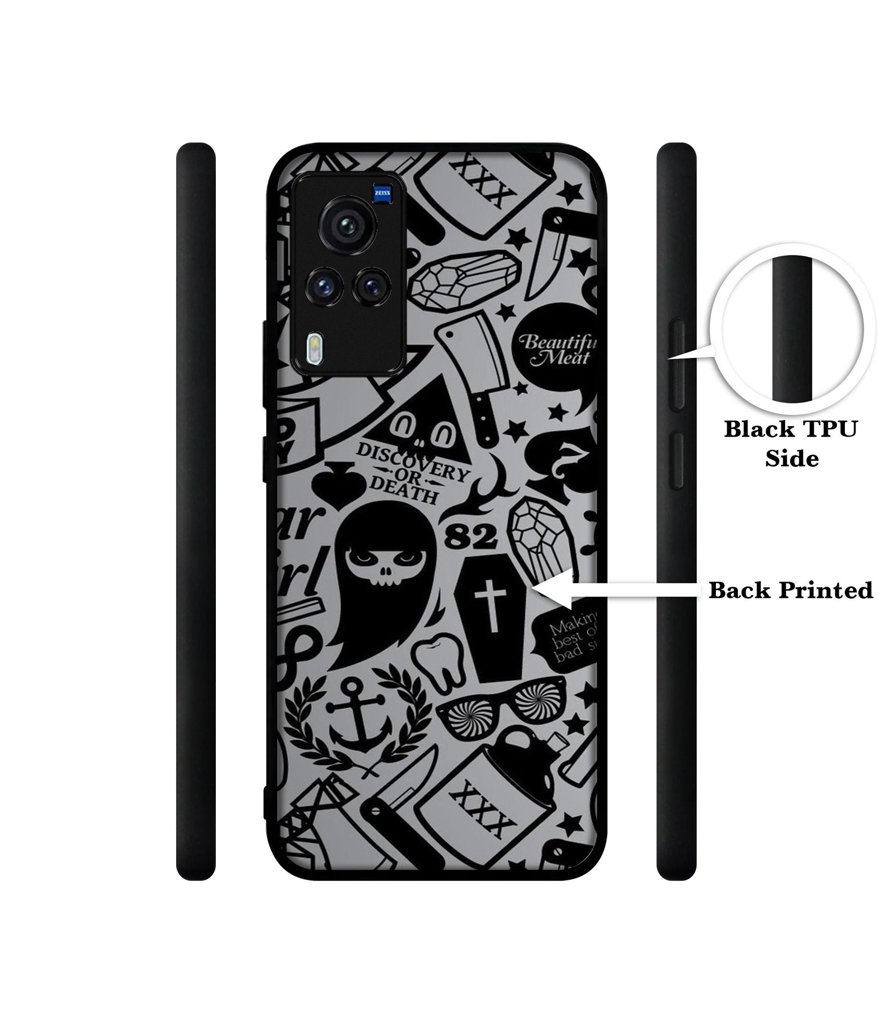 Discover Or Death Designer 2D Printed Back Case Cover for Vivo X60 Pro 5G