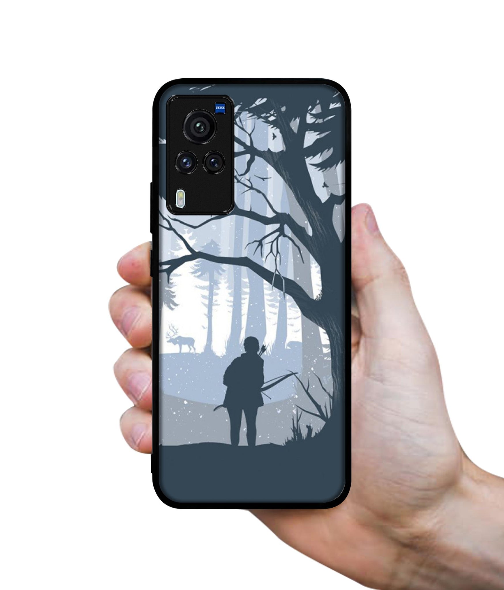 Hunter Designer 2D Printed Back Case Cover for Vivo X60 Pro 5G