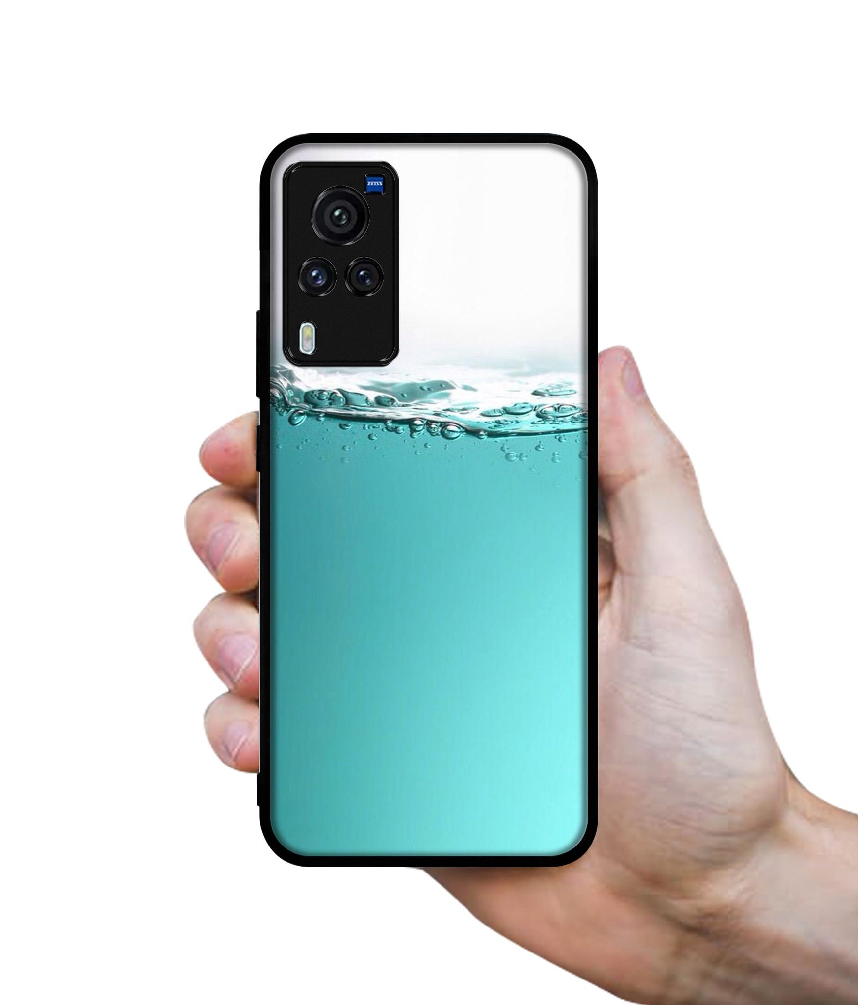 Half Fill Designer 2D Printed Back Case Cover for Vivo X60 Pro 5G