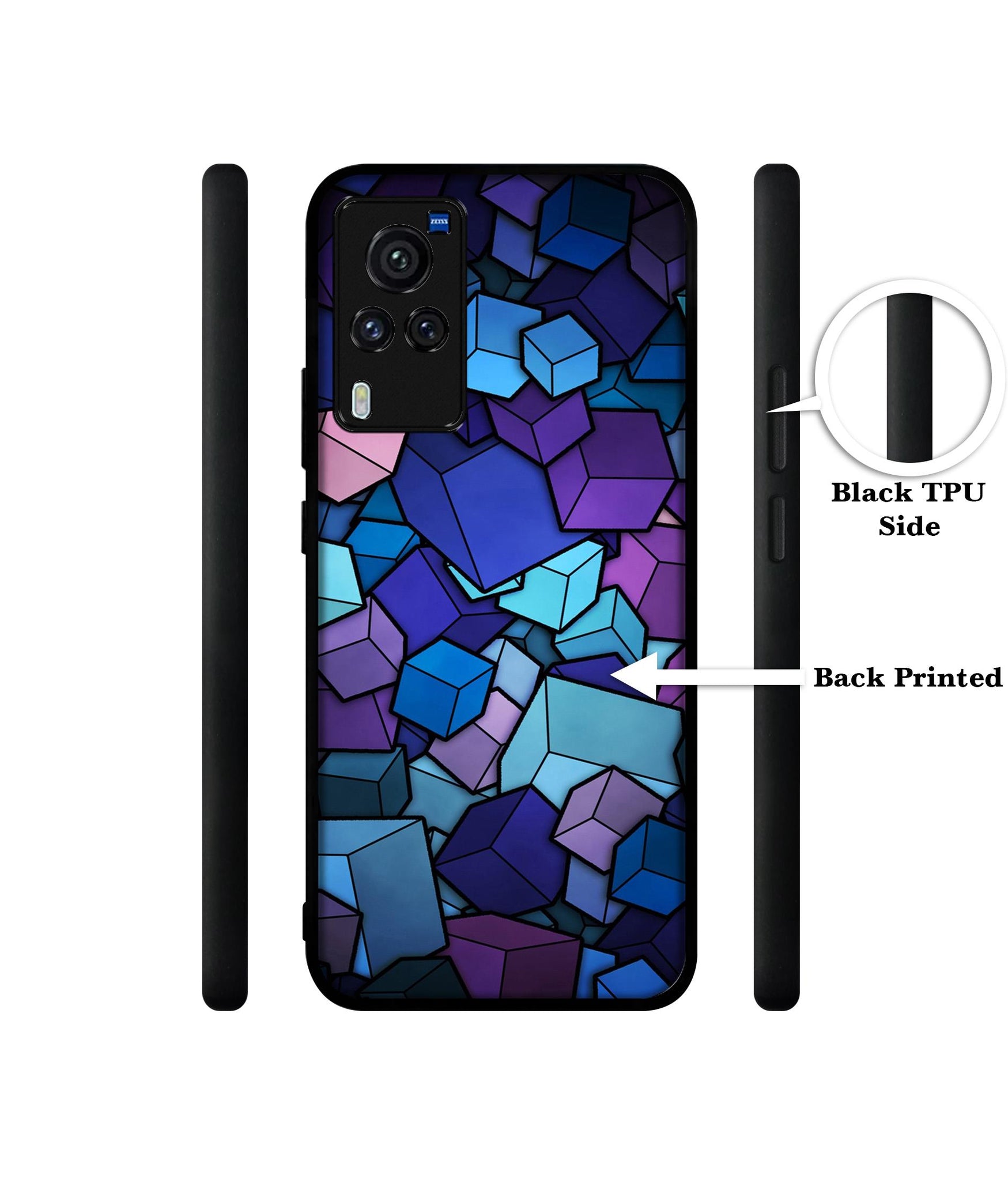 Color Box Designer 2D Printed Back Case Cover for Vivo X60 Pro 5G